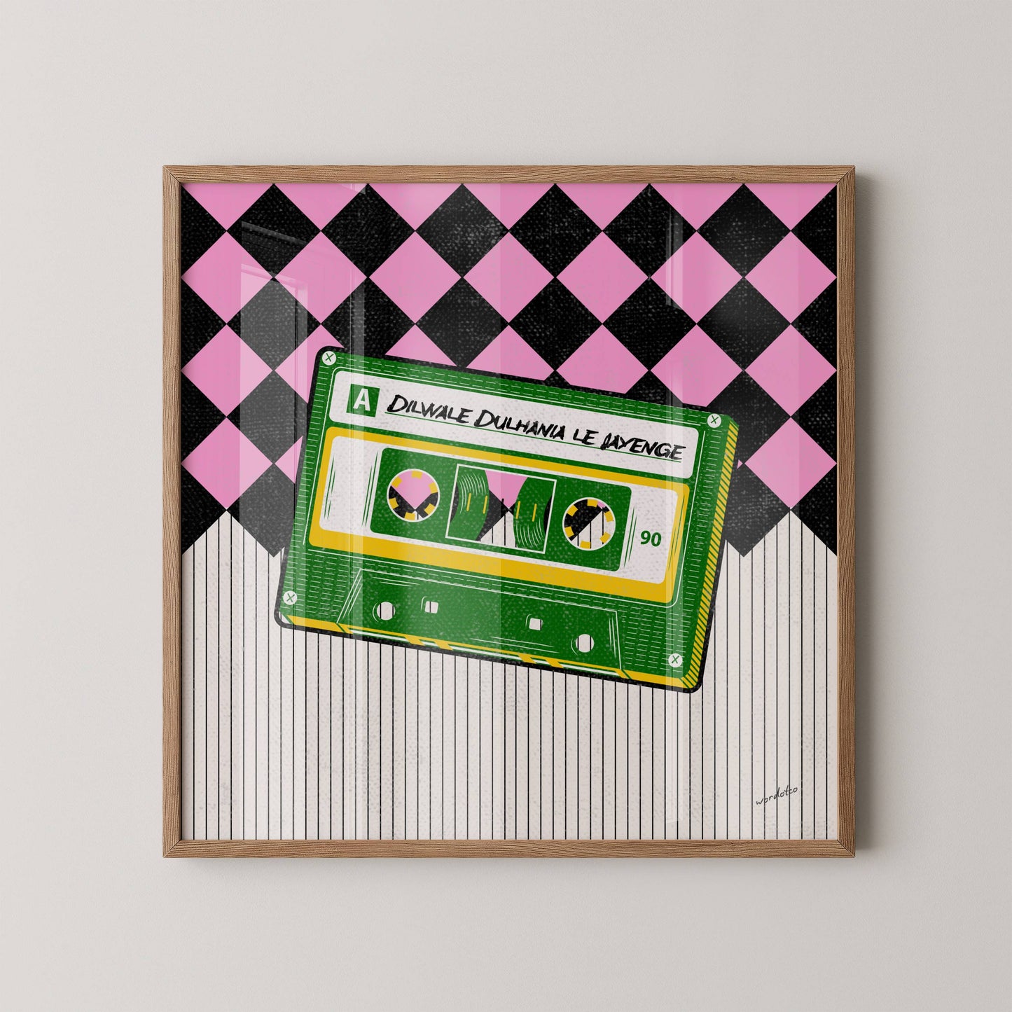 DILWALE DULHANIA LE JAYENGE CASSETTE PRINT