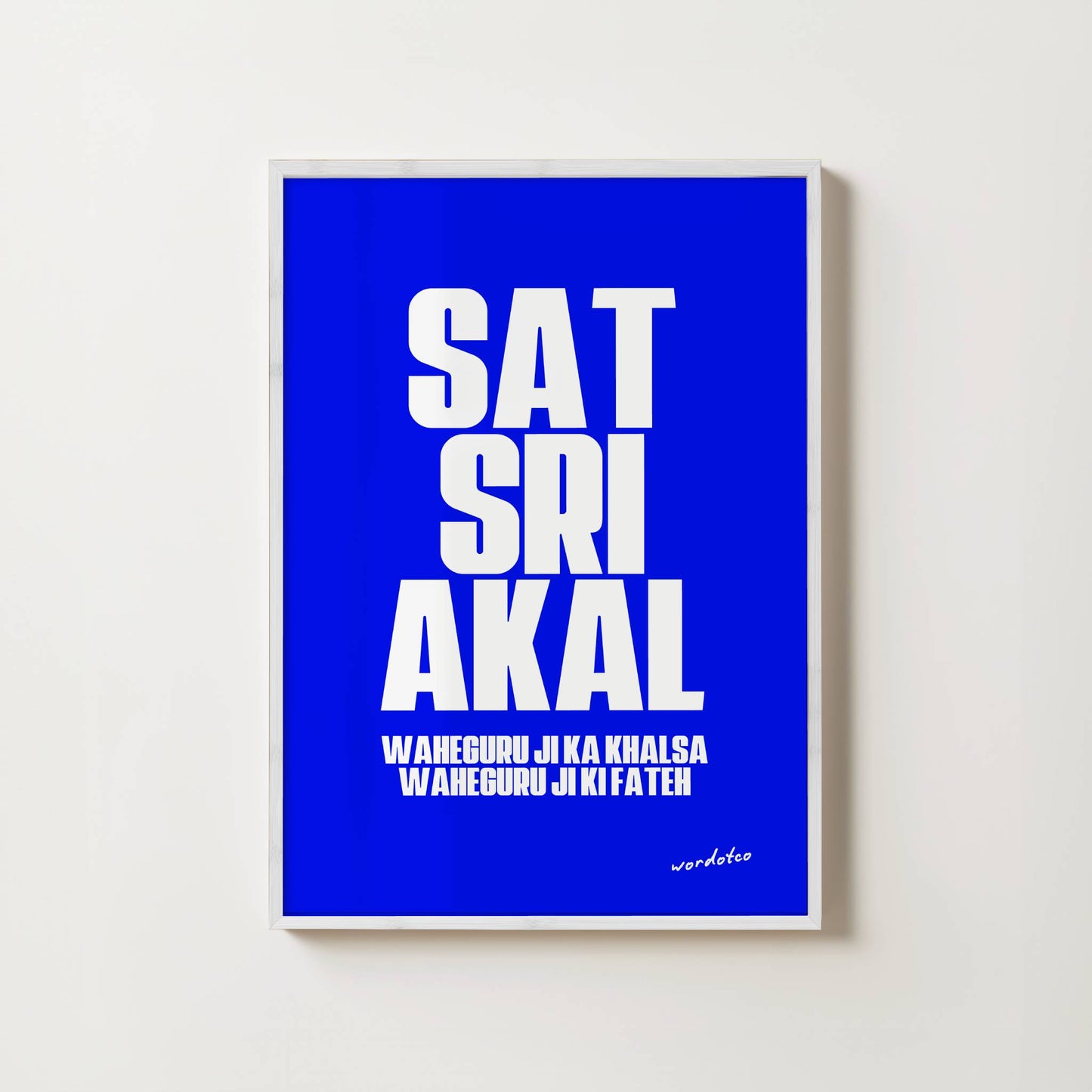 SAT SRI AKAL PRINT