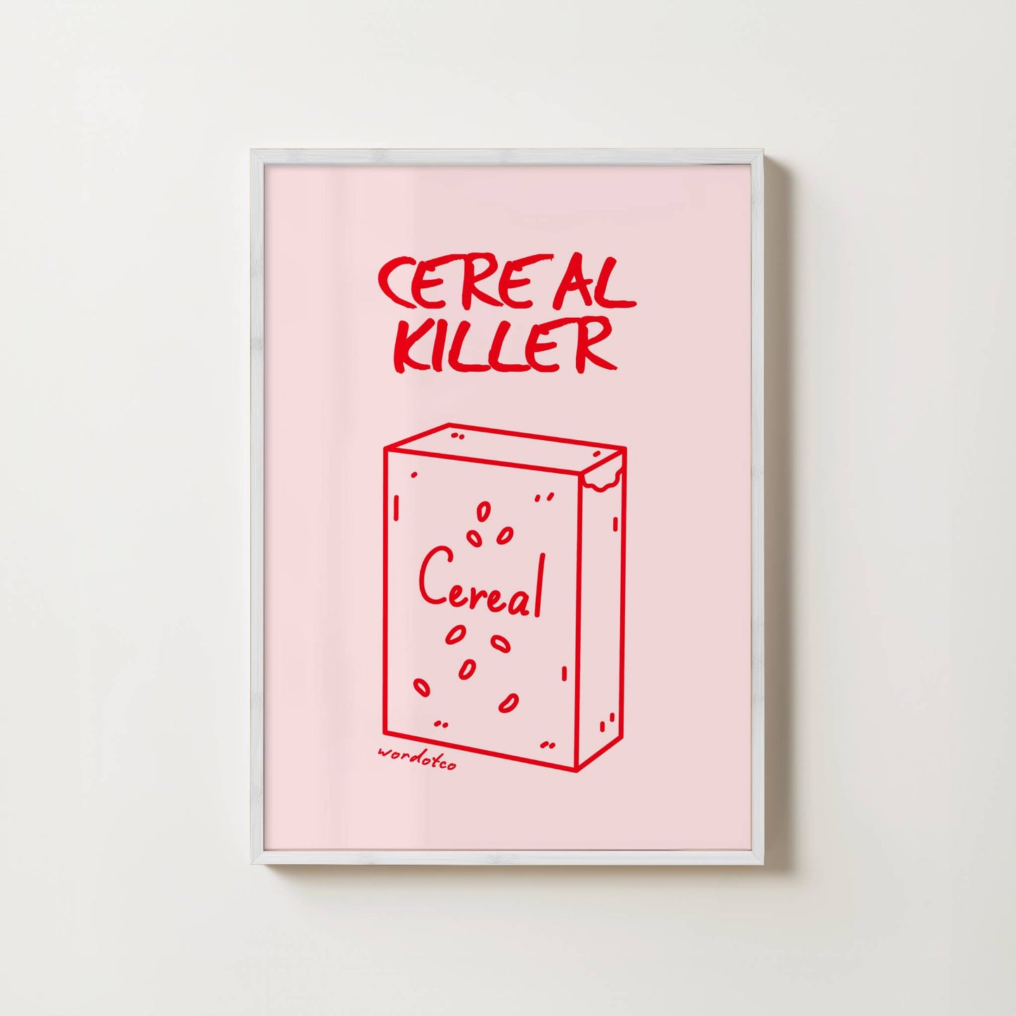 CEREAL KILLER PRINT