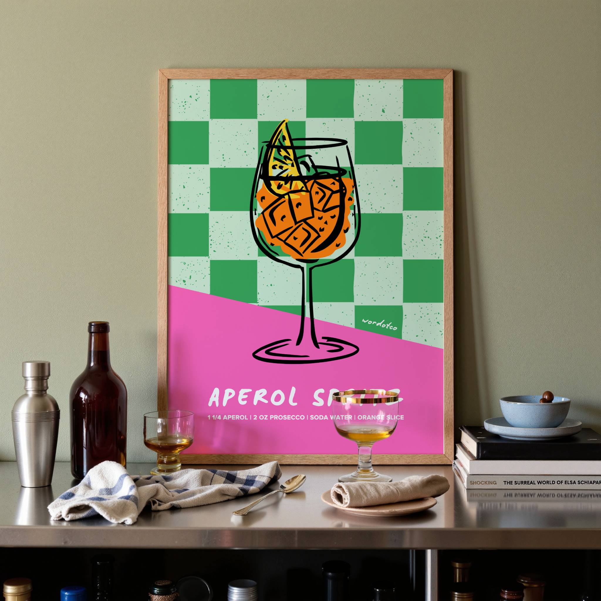 Bar Cocktail Poster Buy Online
