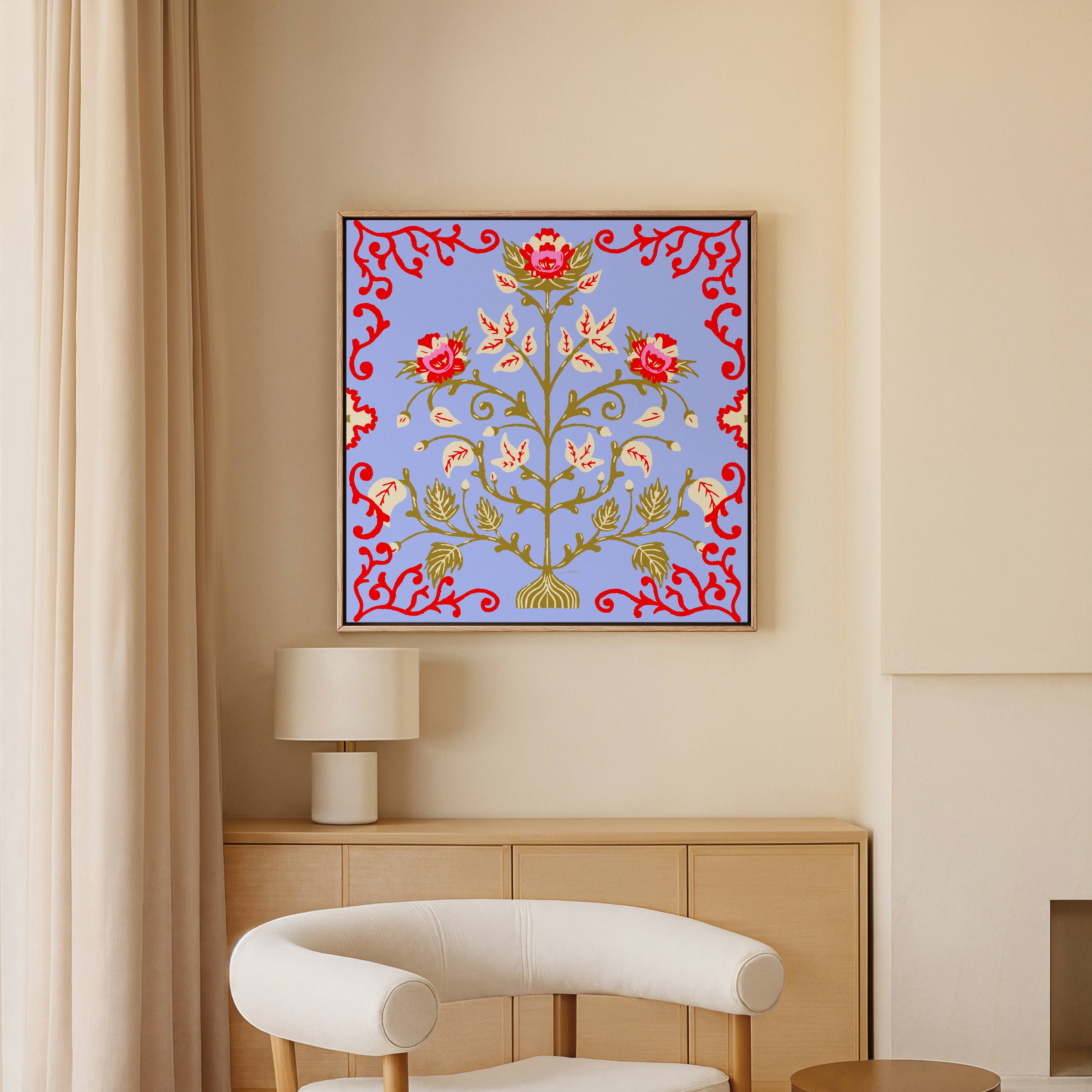 FLORAL PATTERN PRINT