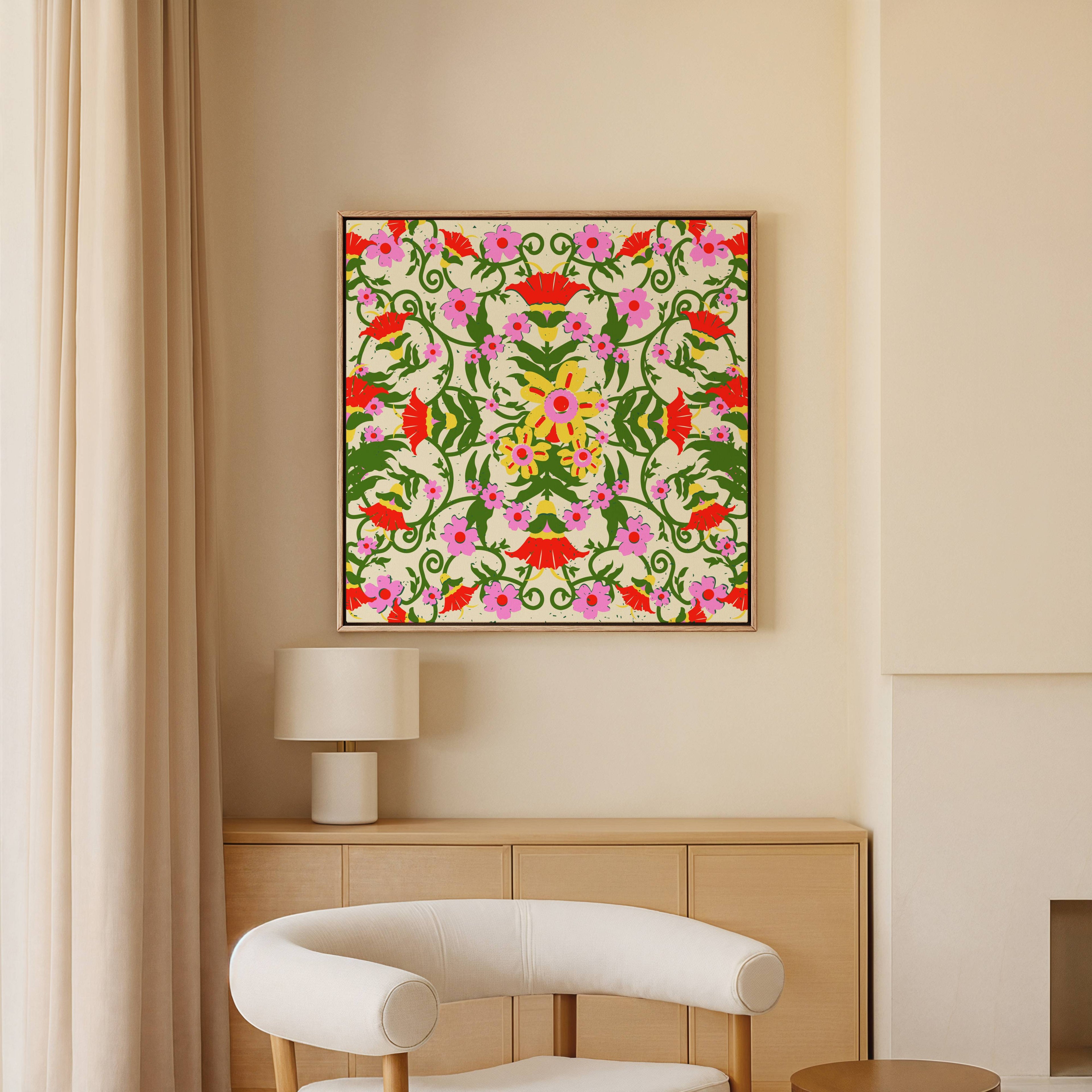 FLORAL PATTERN PRINT