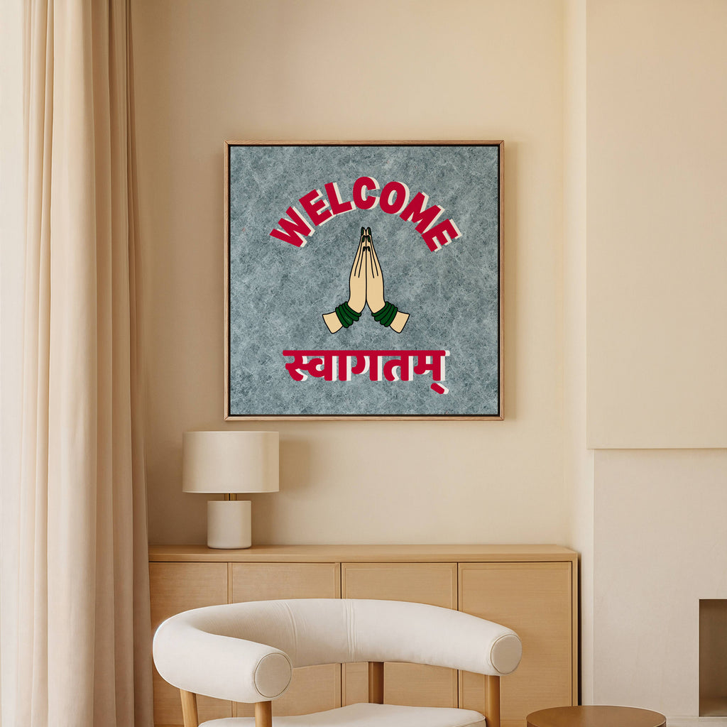 VINTAGE WELCOME SIGN PRINT