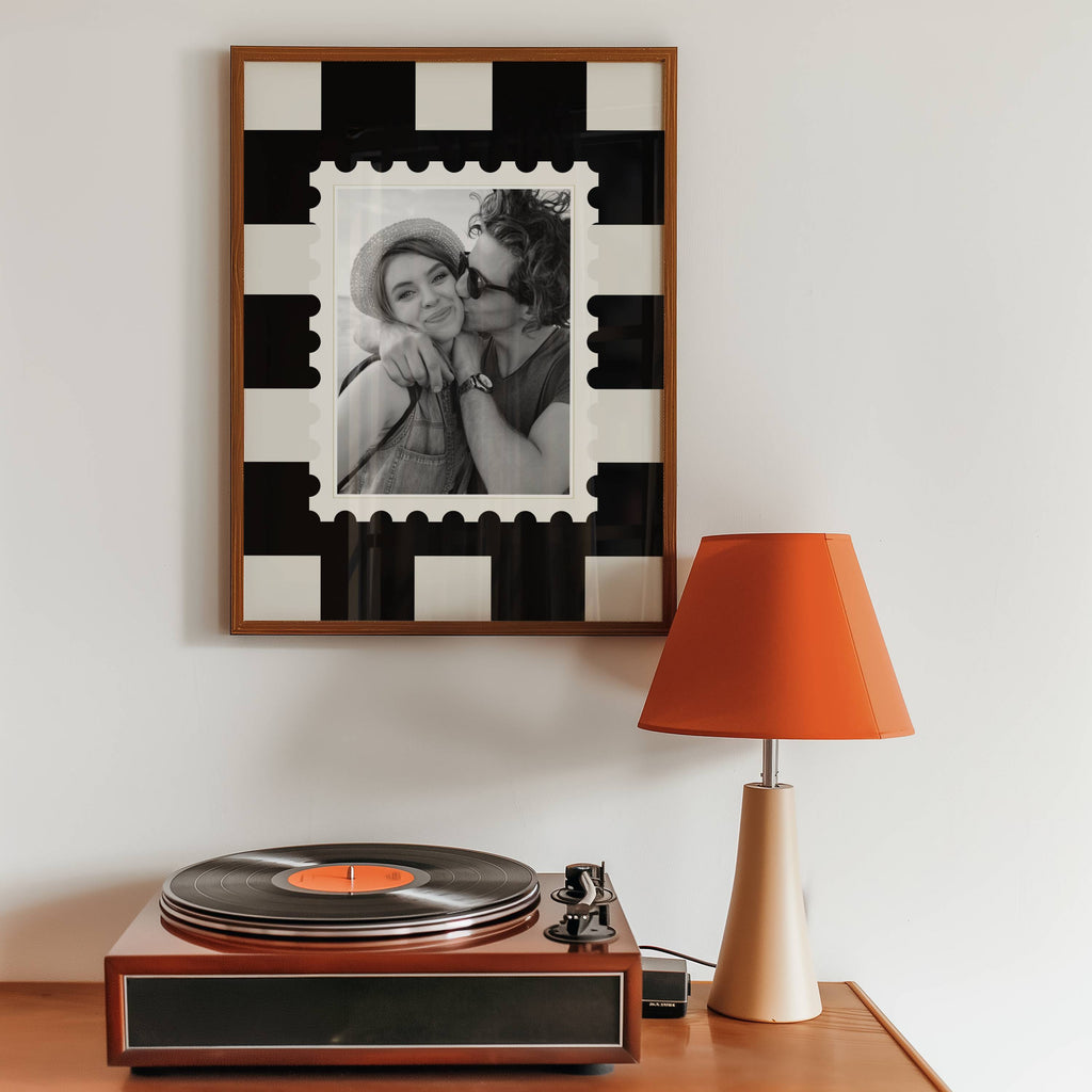 PERSONALISED PASSEPARTOUT STYLE PRINT