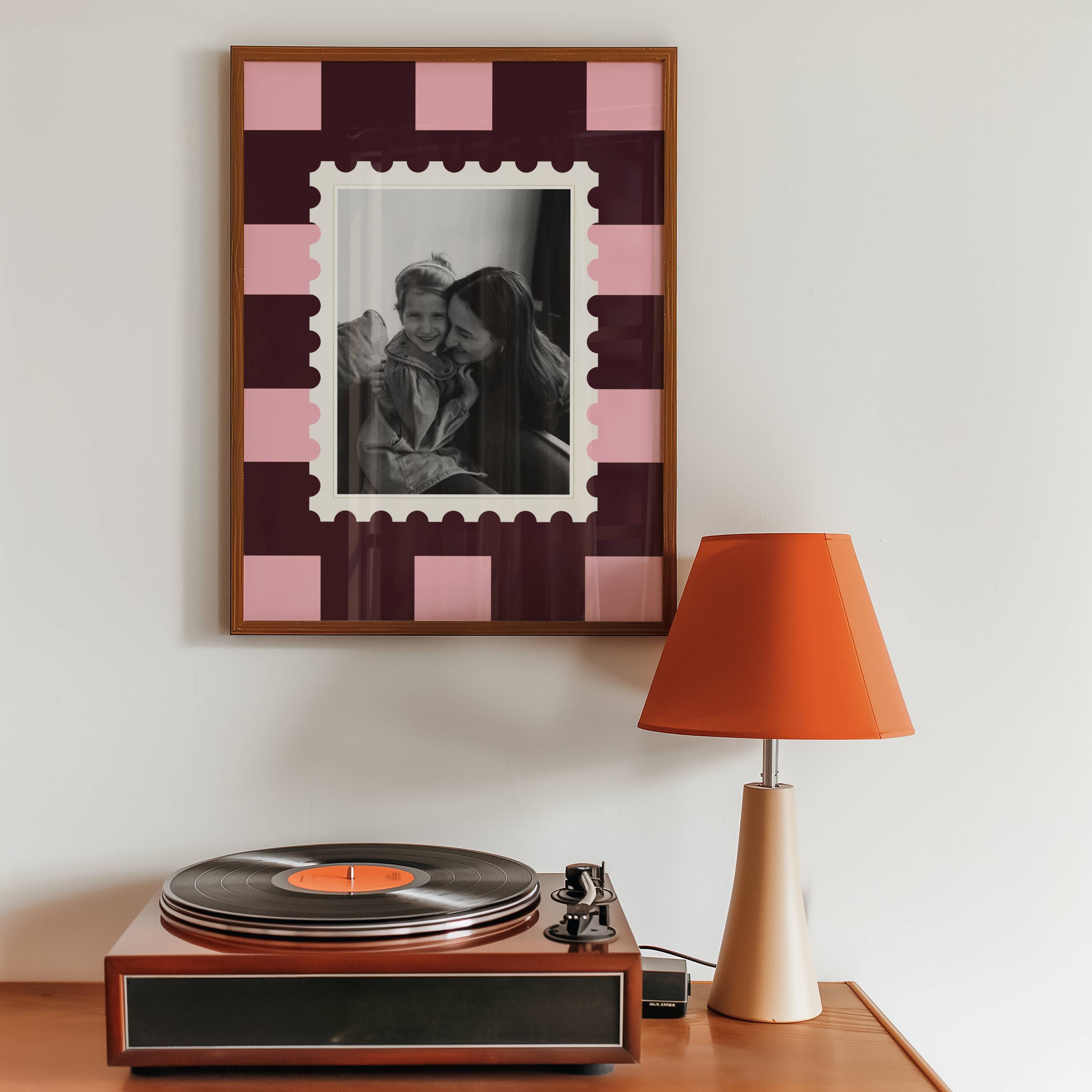 PERSONALISED PASSEPARTOUT STYLE PRINT