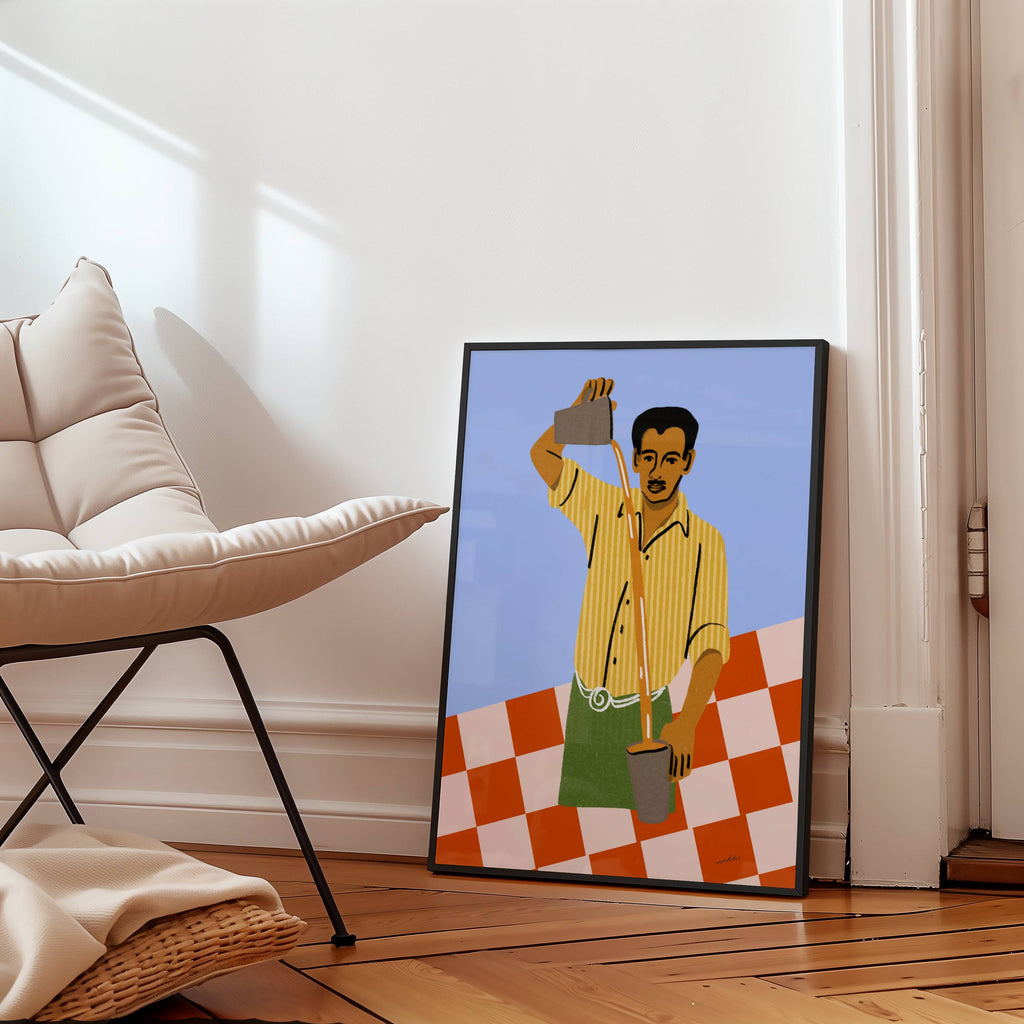 CHAI WALA PRINT