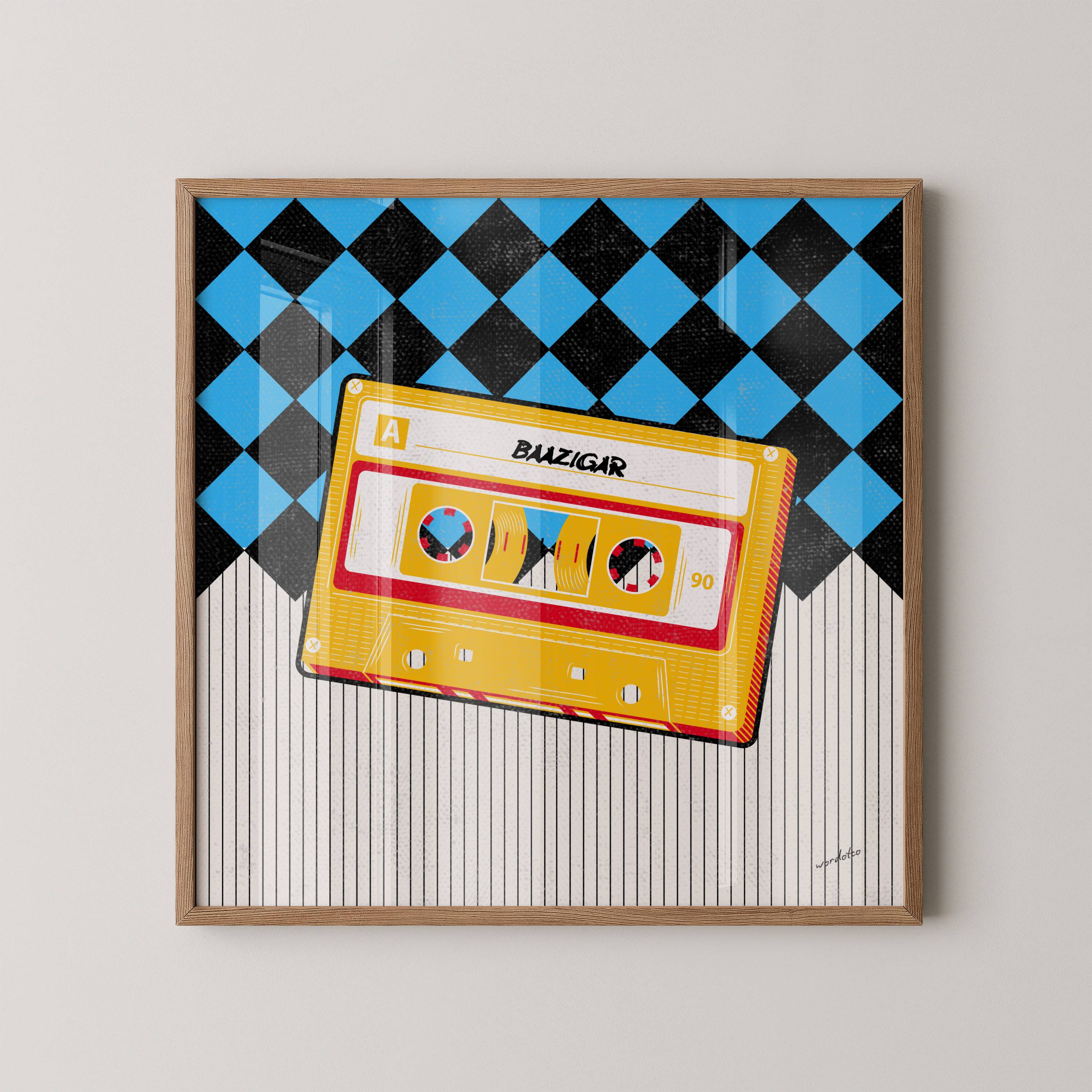 BAAZIGAR CASSETTE PRINT