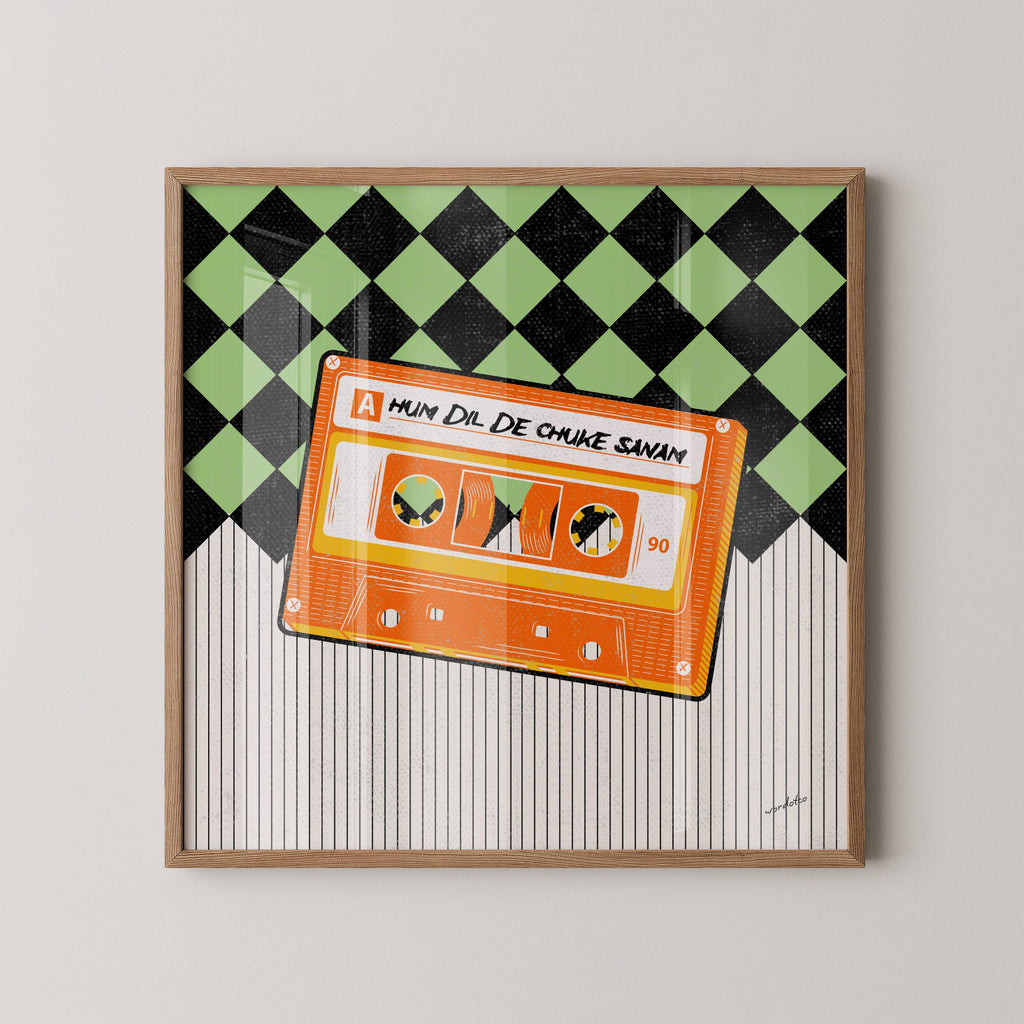HUM DIL DE CHUKE SANAM CASSETTE PRINT