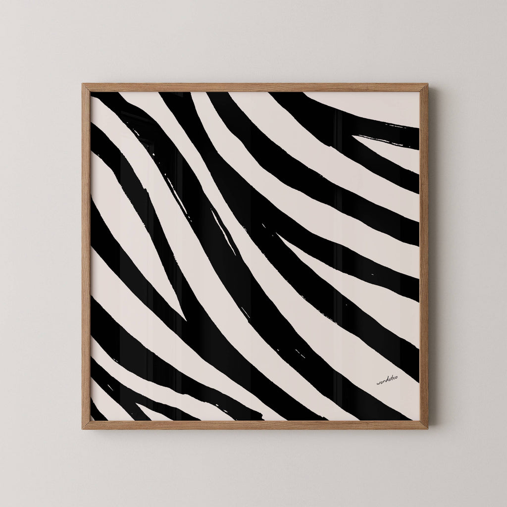 ZEBRA PATTERN PRINT