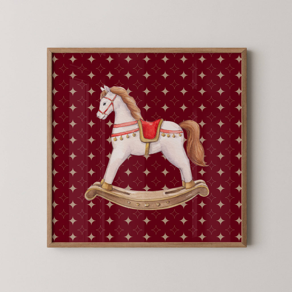 ROCKING HORSE PRINT