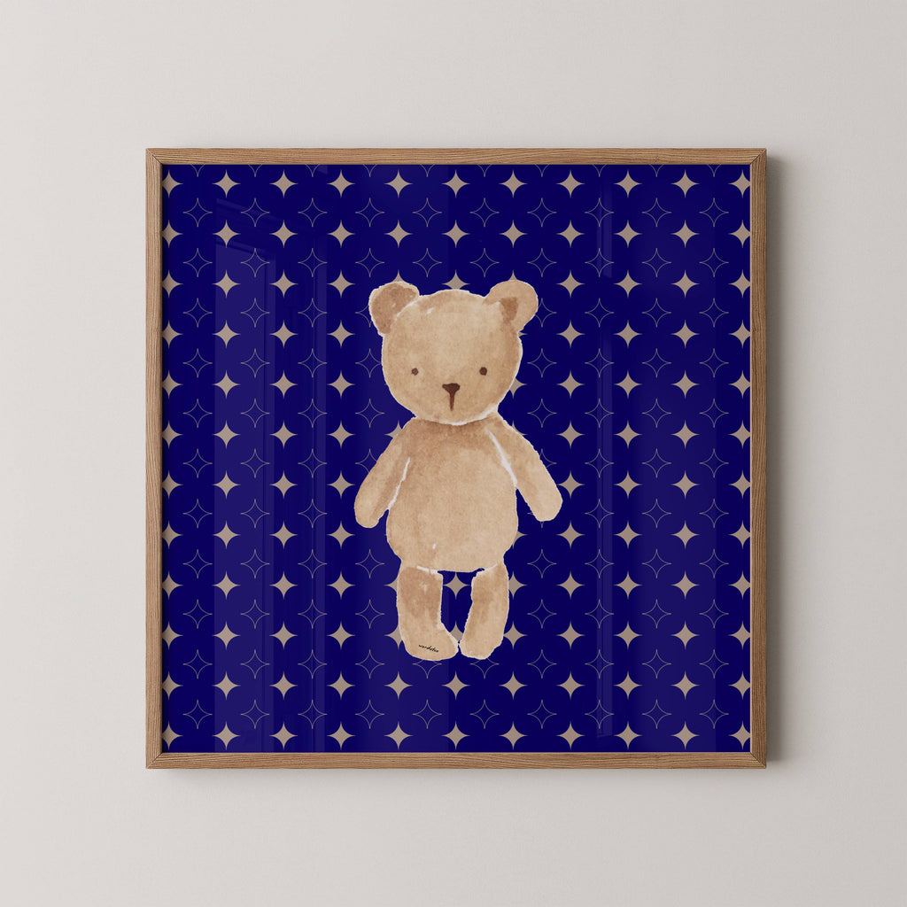VINTAGE BEAR PRINT