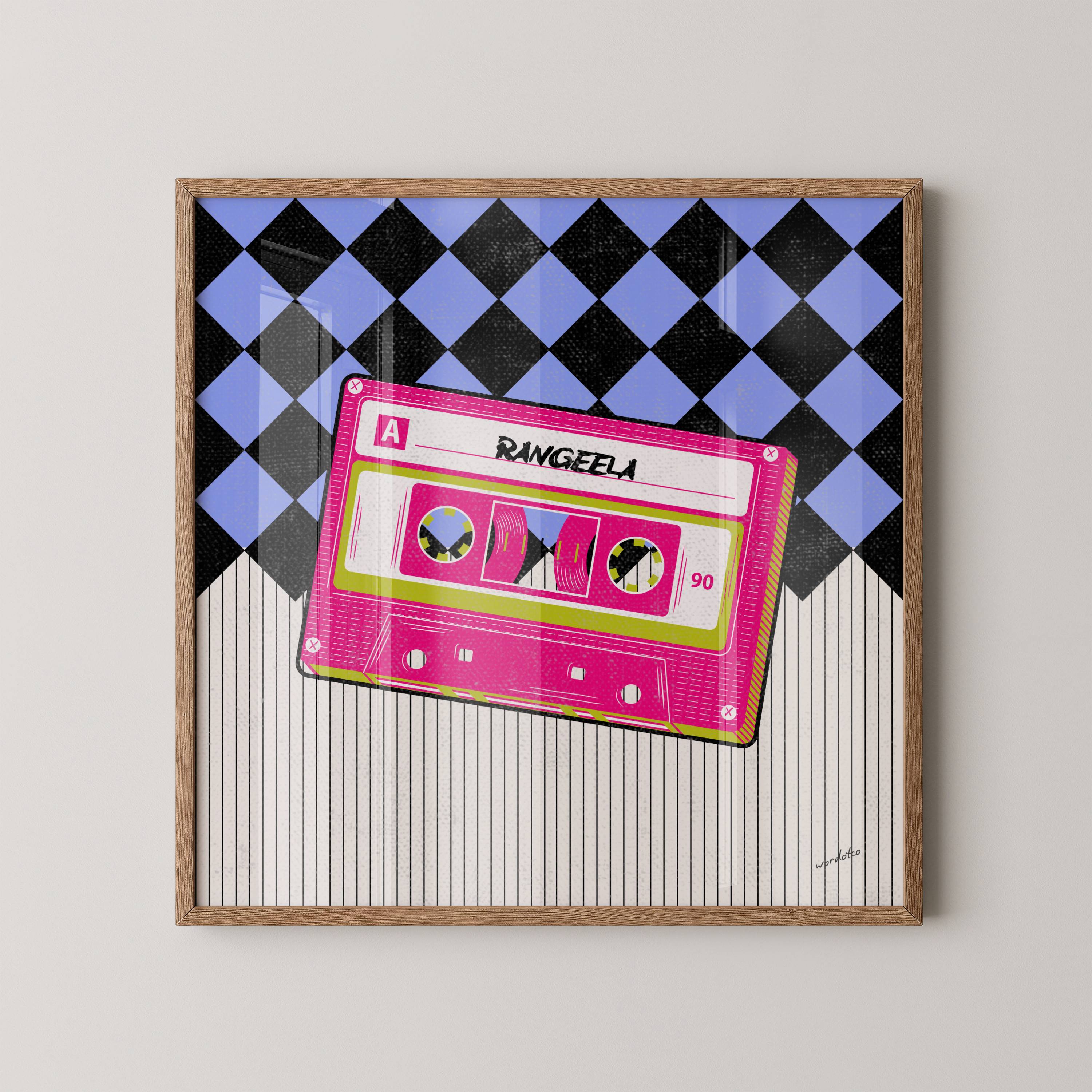 RANGEELA CASSETTE PRINT