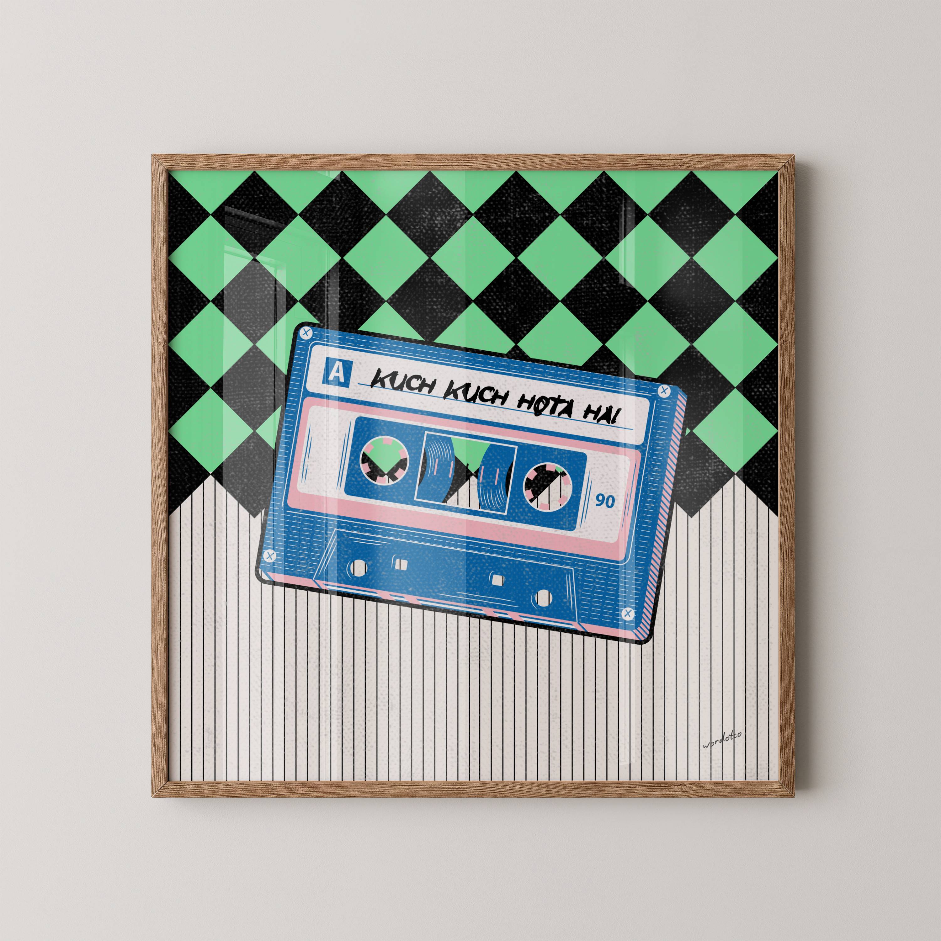 KUCH KUCH HOTA HAI CASSETTE PRINT