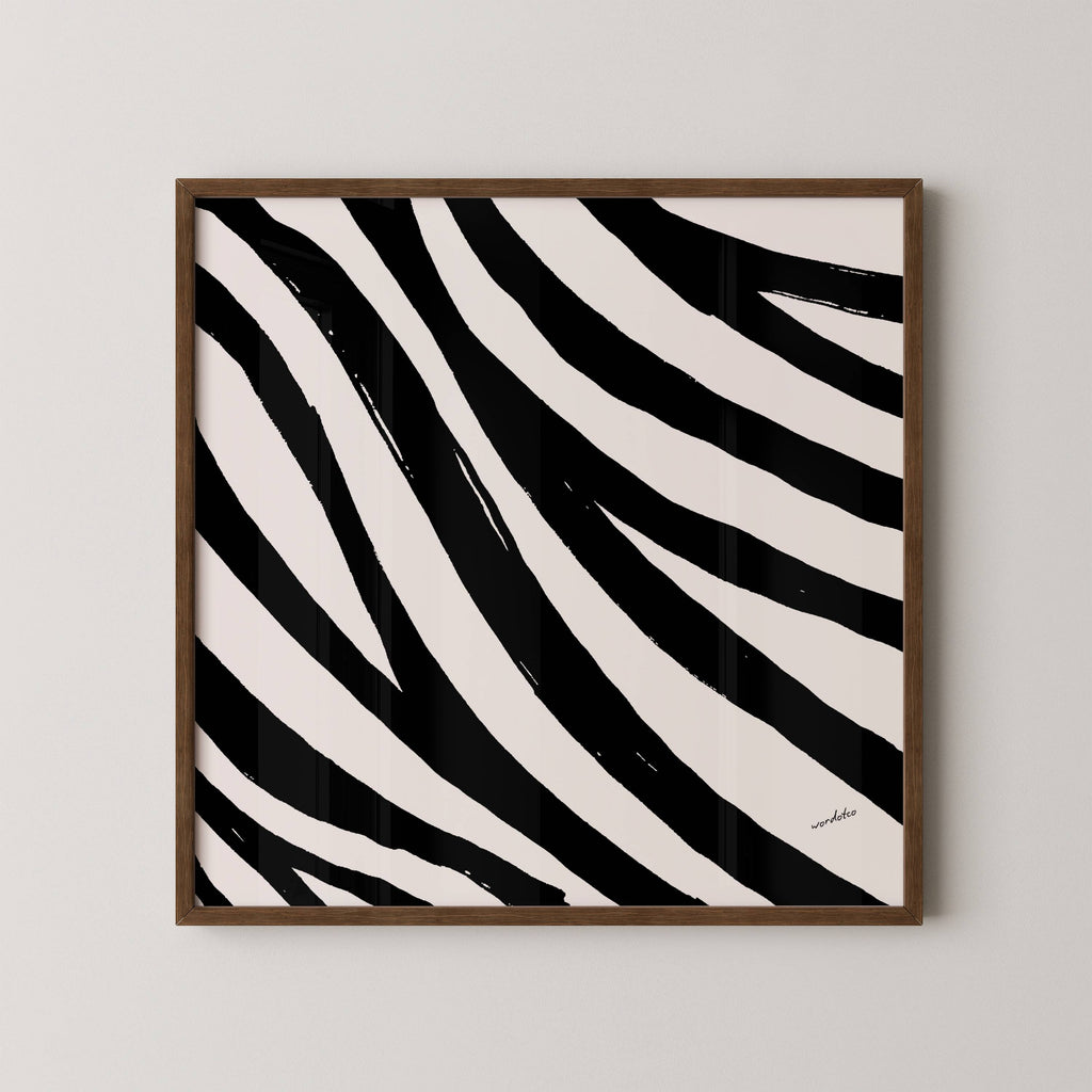 ZEBRA PATTERN PRINT