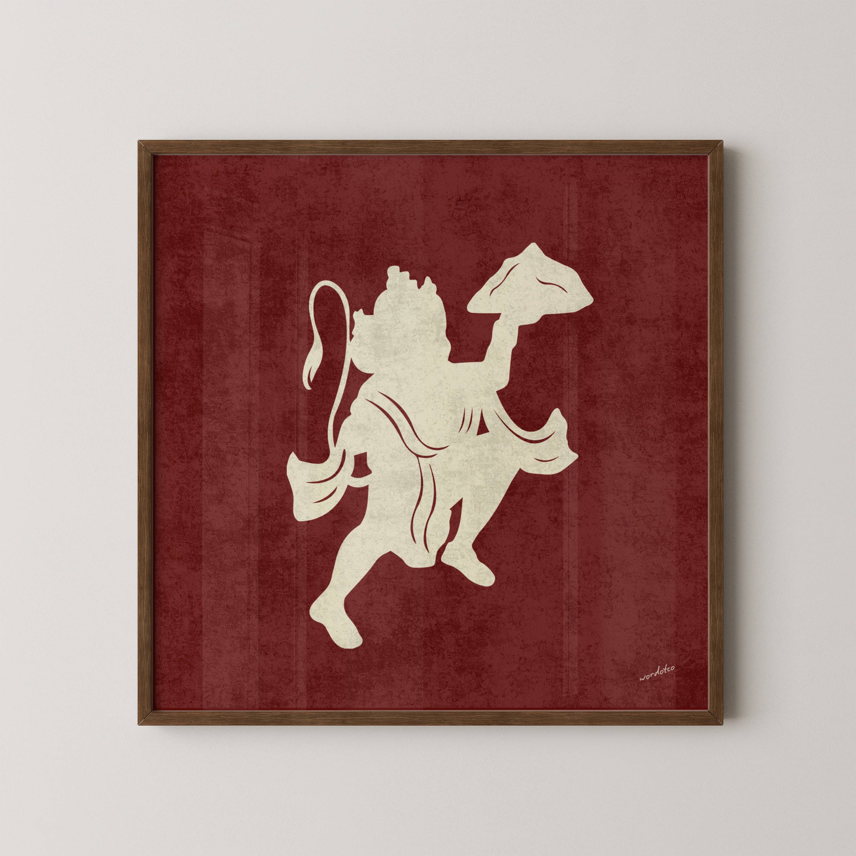 HANUMAN PRINT