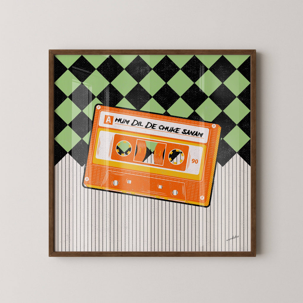 HUM DIL DE CHUKE SANAM CASSETTE PRINT