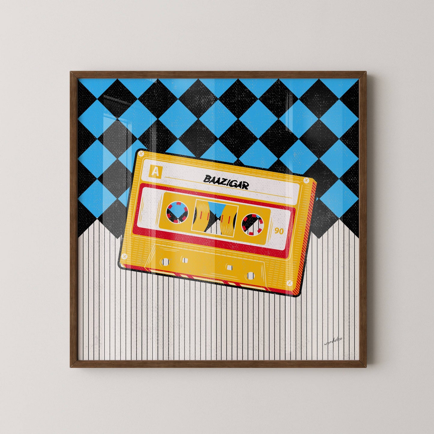 BAAZIGAR CASSETTE PRINT