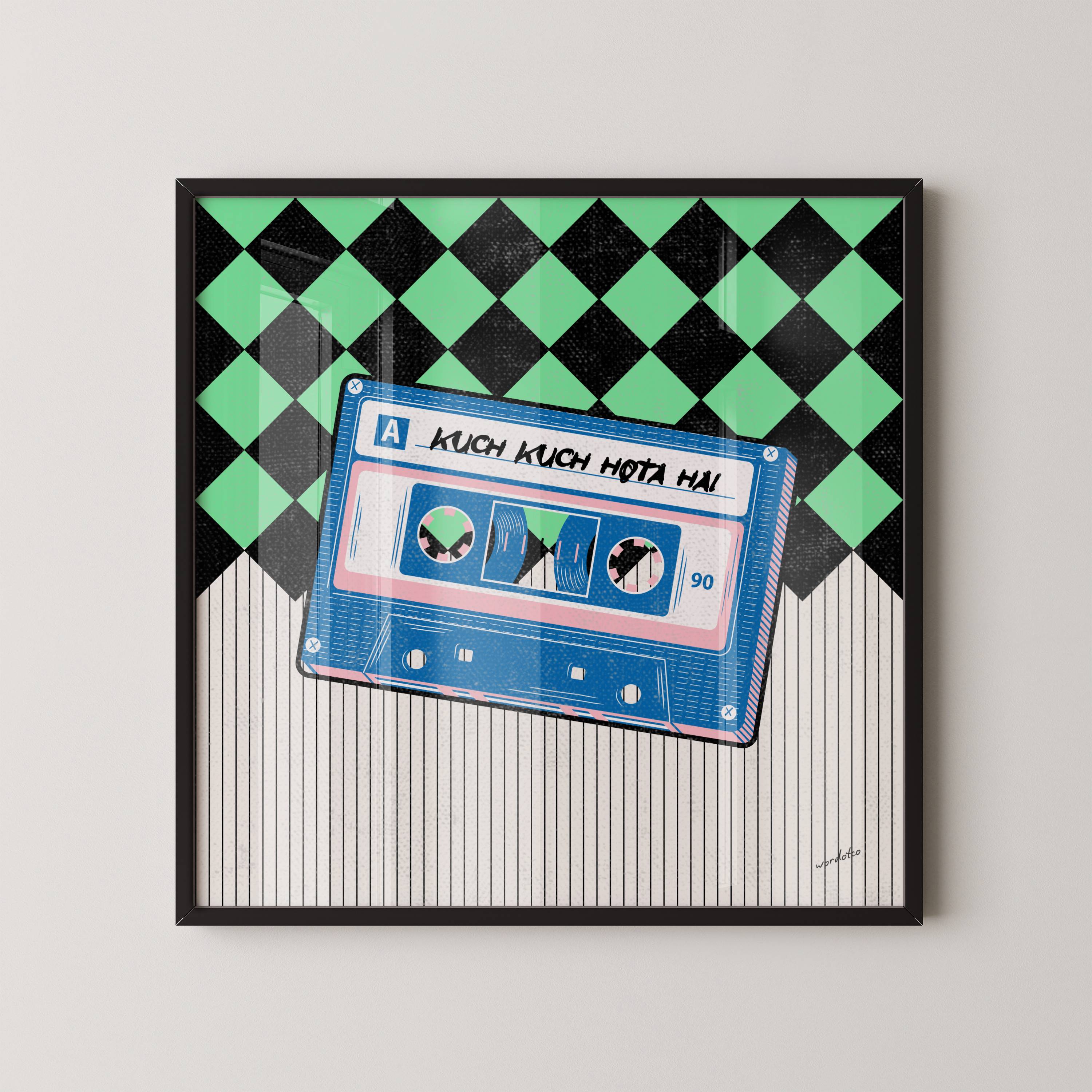 KUCH KUCH HOTA HAI CASSETTE PRINT