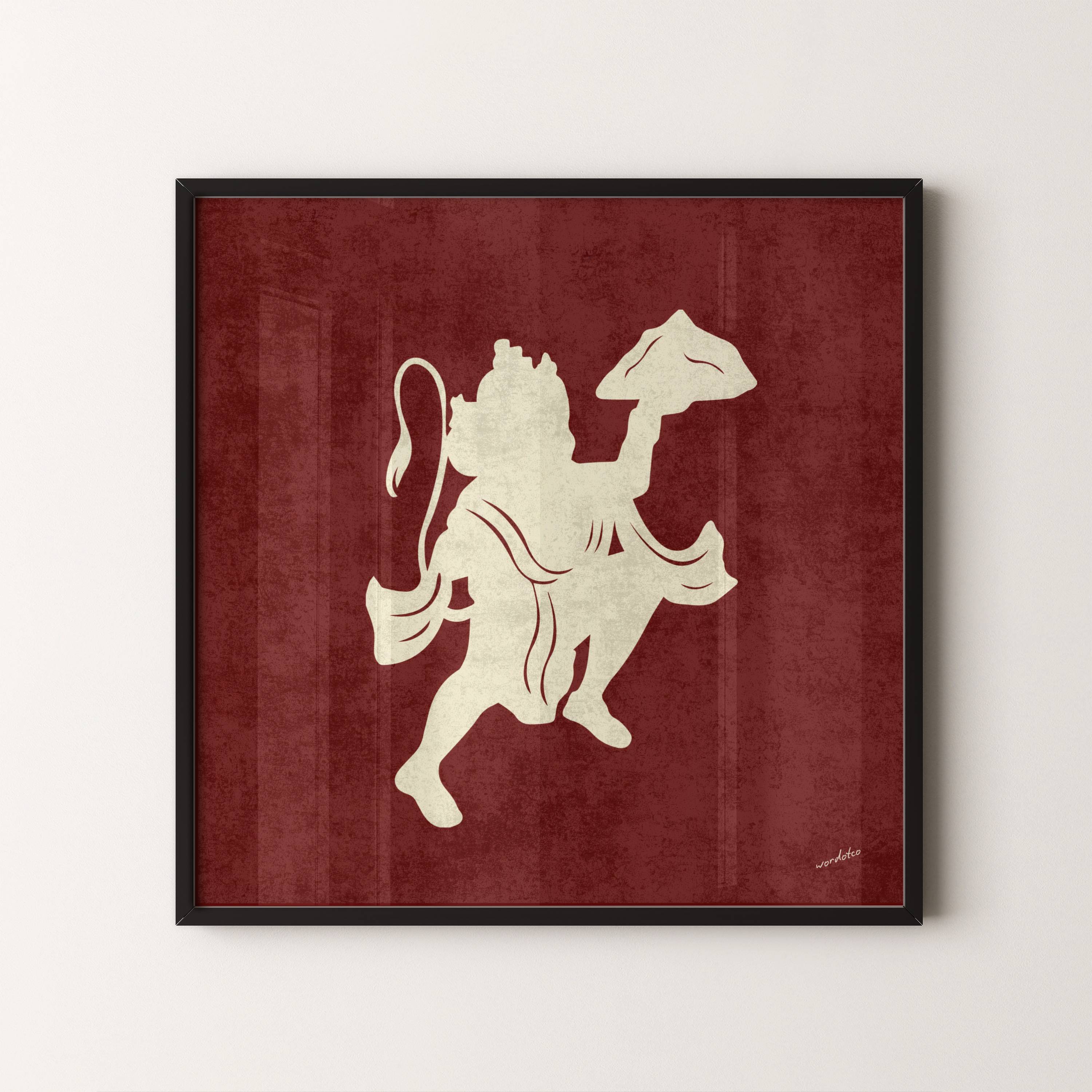 HANUMAN PRINT