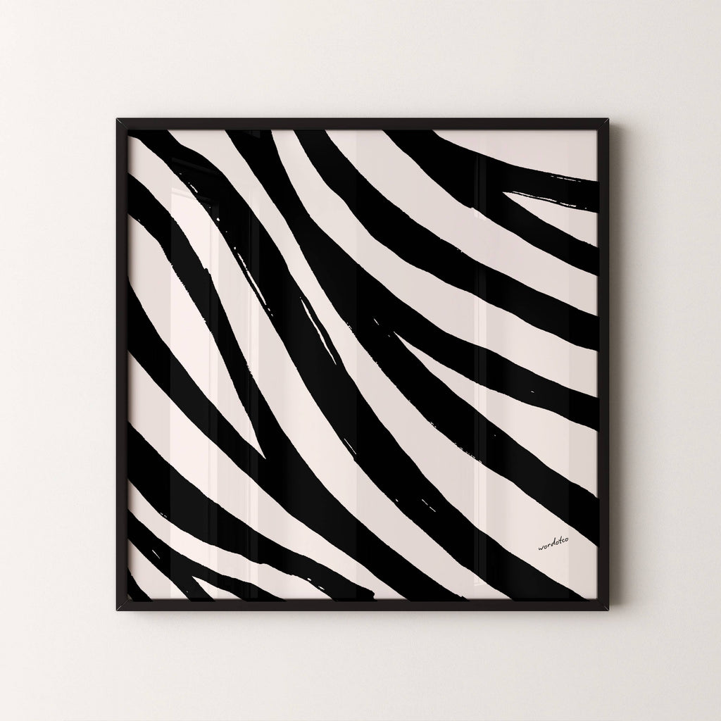 ZEBRA PATTERN PRINT
