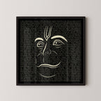 HANUMAN CHALISA BLACK PRINT