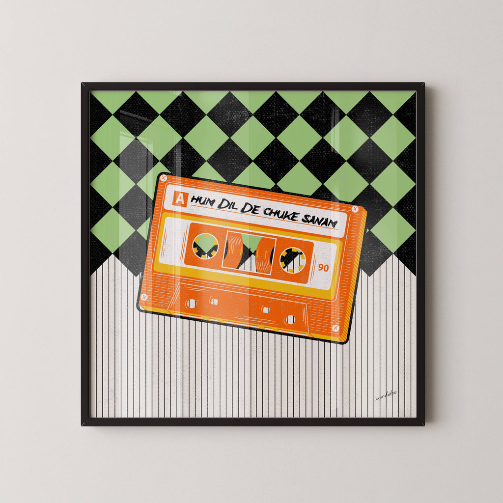 HUM DIL DE CHUKE SANAM CASSETTE PRINT
