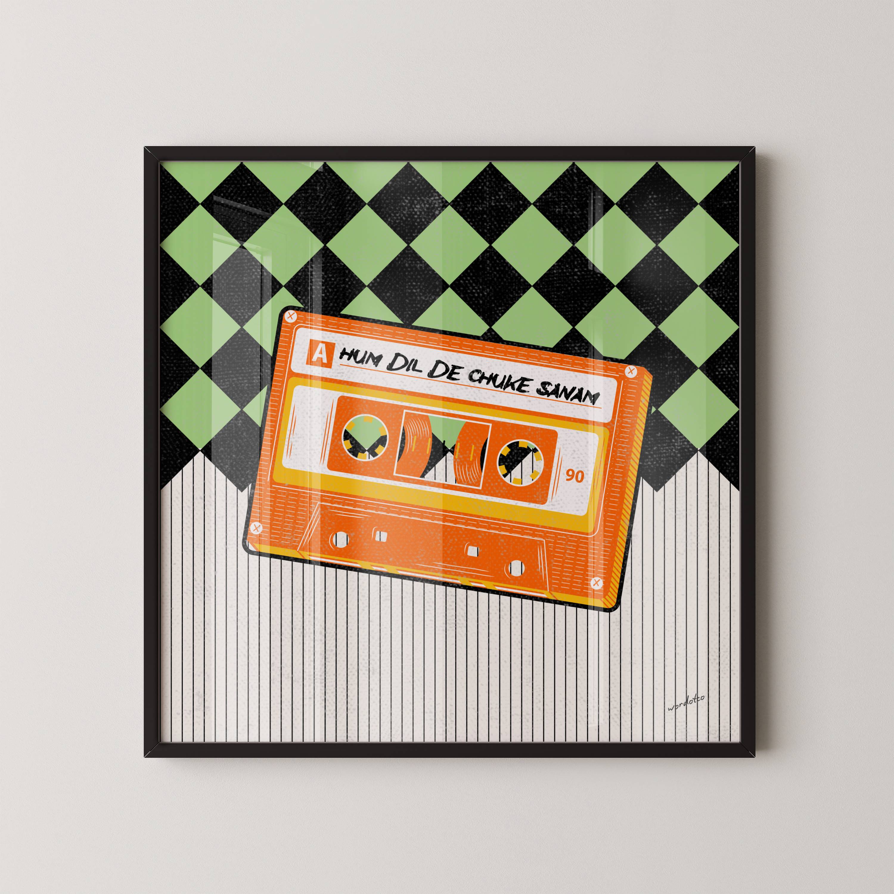 HUM DIL DE CHUKE SANAM CASSETTE PRINT