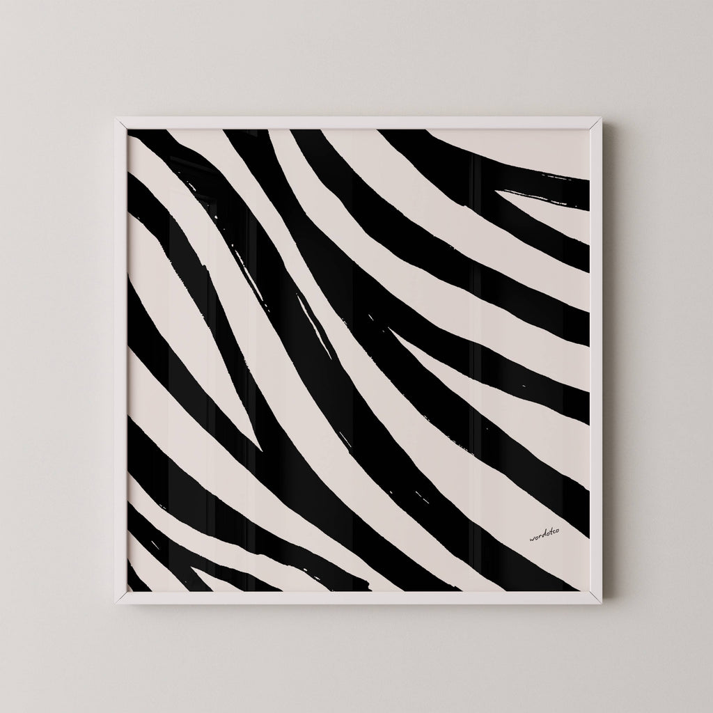 ZEBRA PATTERN PRINT