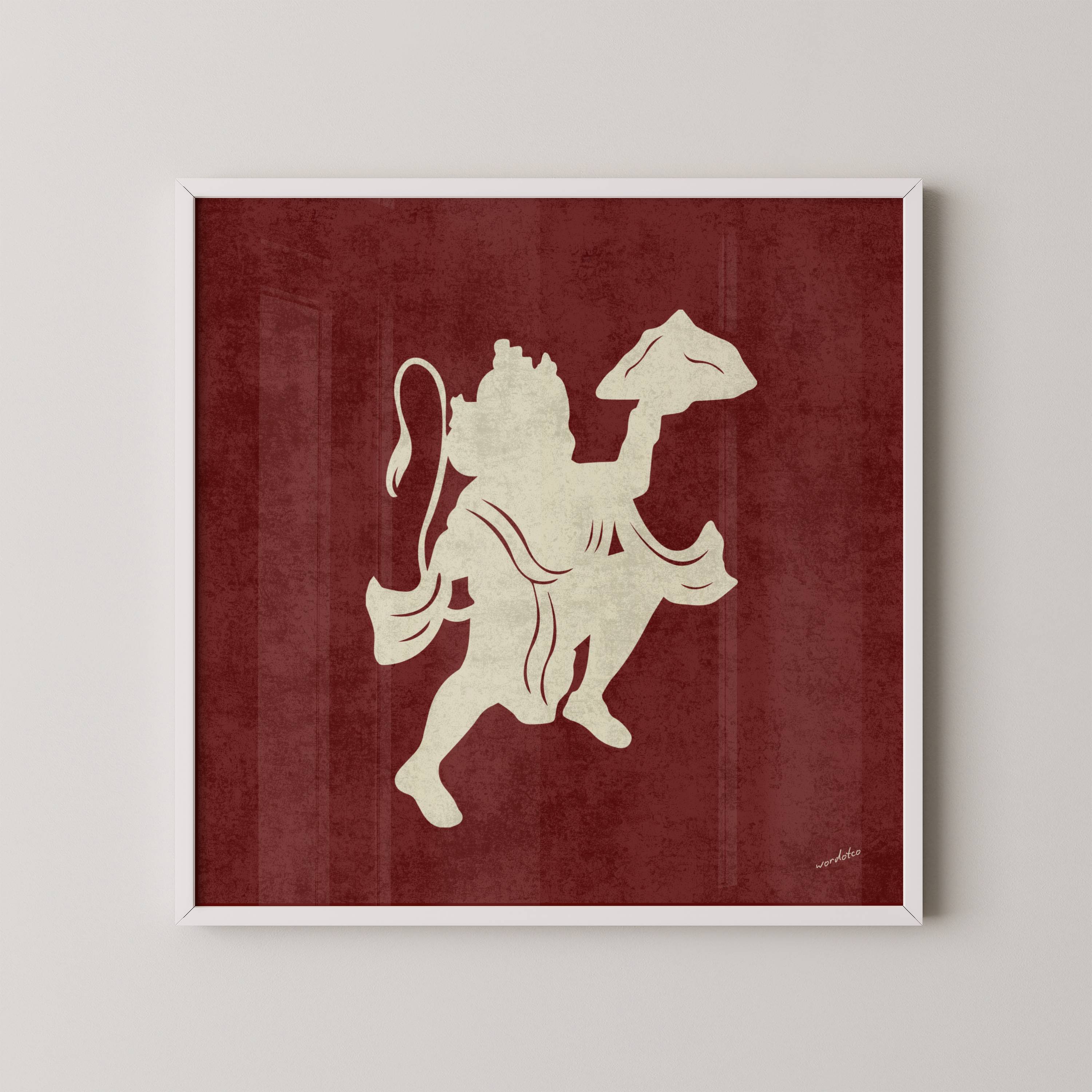 HANUMAN PRINT