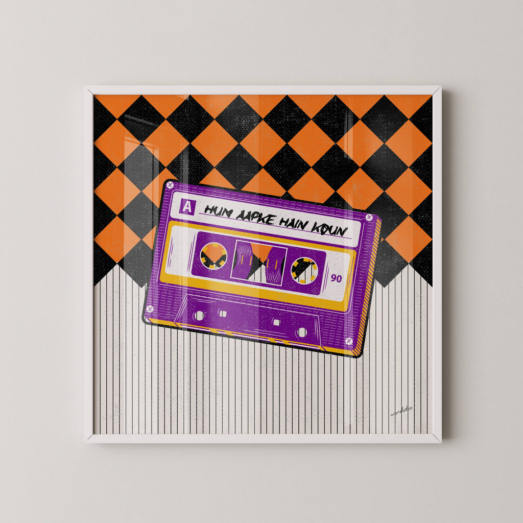 HUM AAPKE HAIN KOUN CASSETTE PRINT