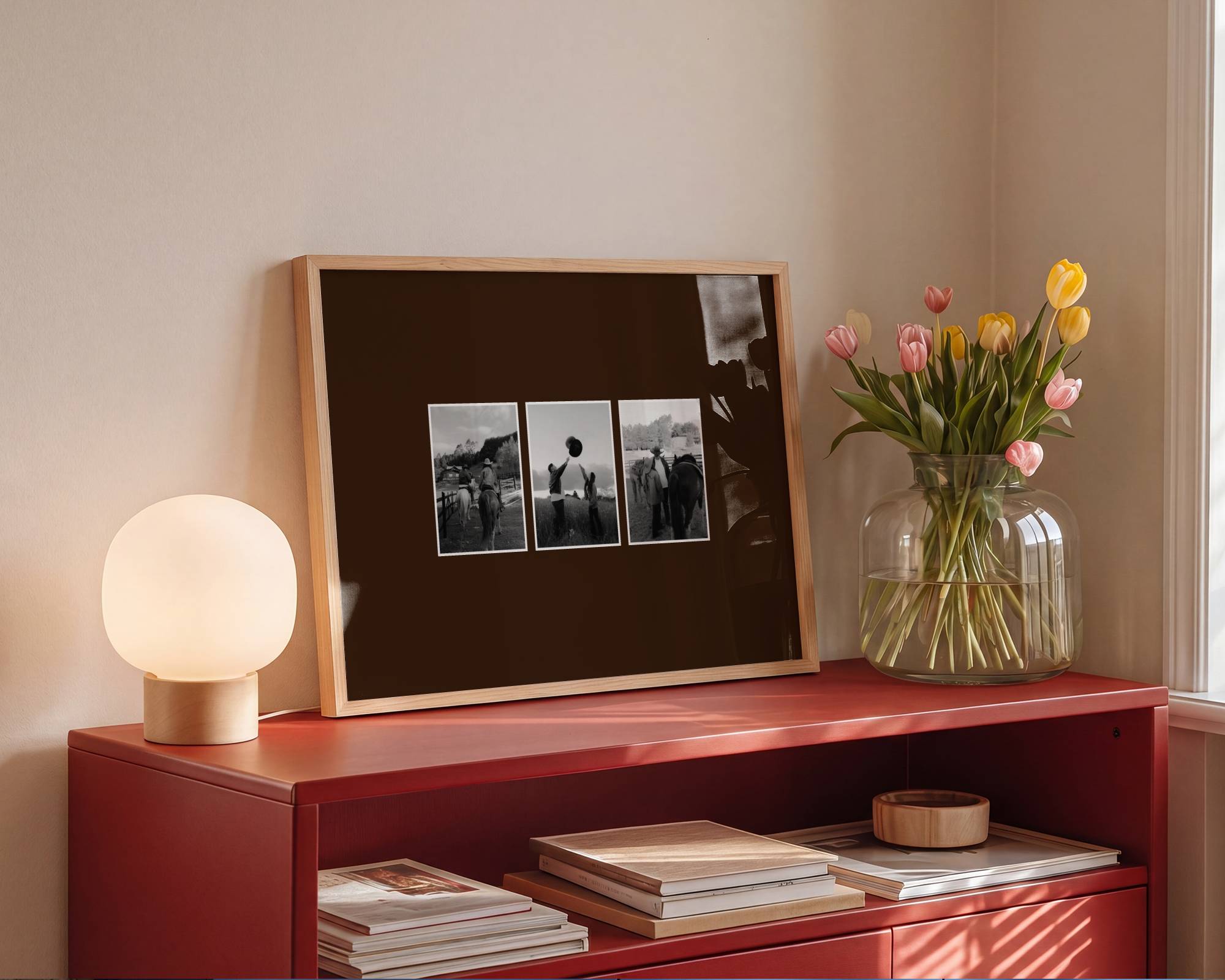 PERSONALISED 3 IMAGE PHOTO PRINT