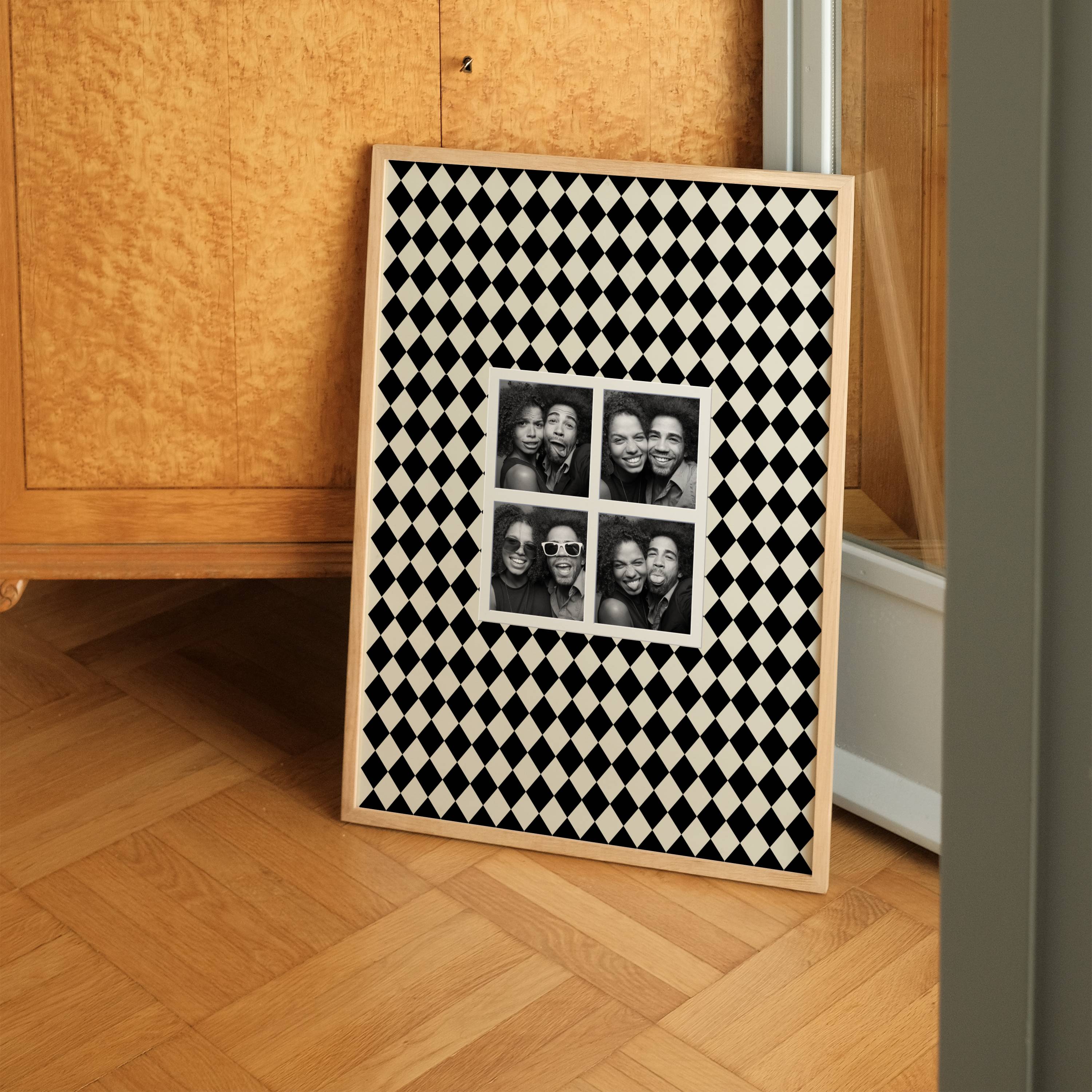 PERSONALISED 4 IMAGE PHOTO PRINT