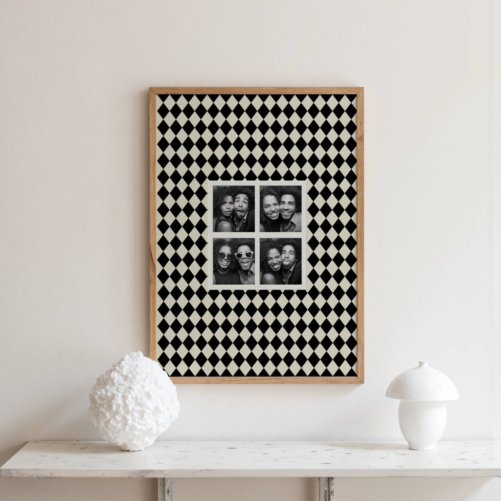 PERSONALISED 4 IMAGE PHOTO PRINT