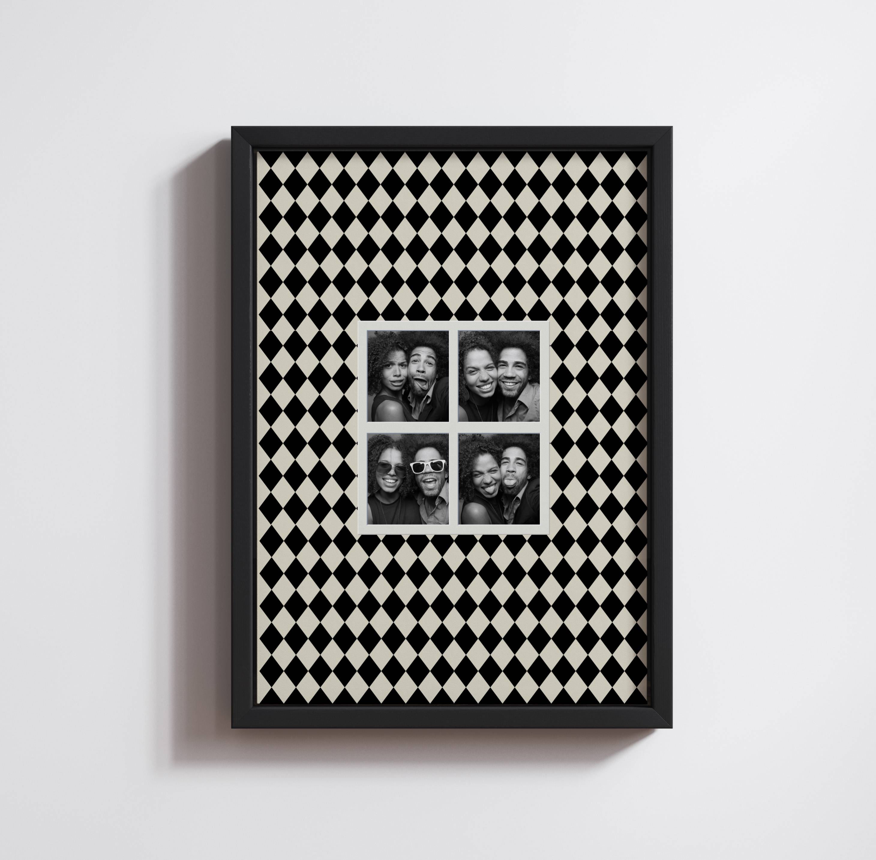 PERSONALISED 4 IMAGE PHOTO PRINT
