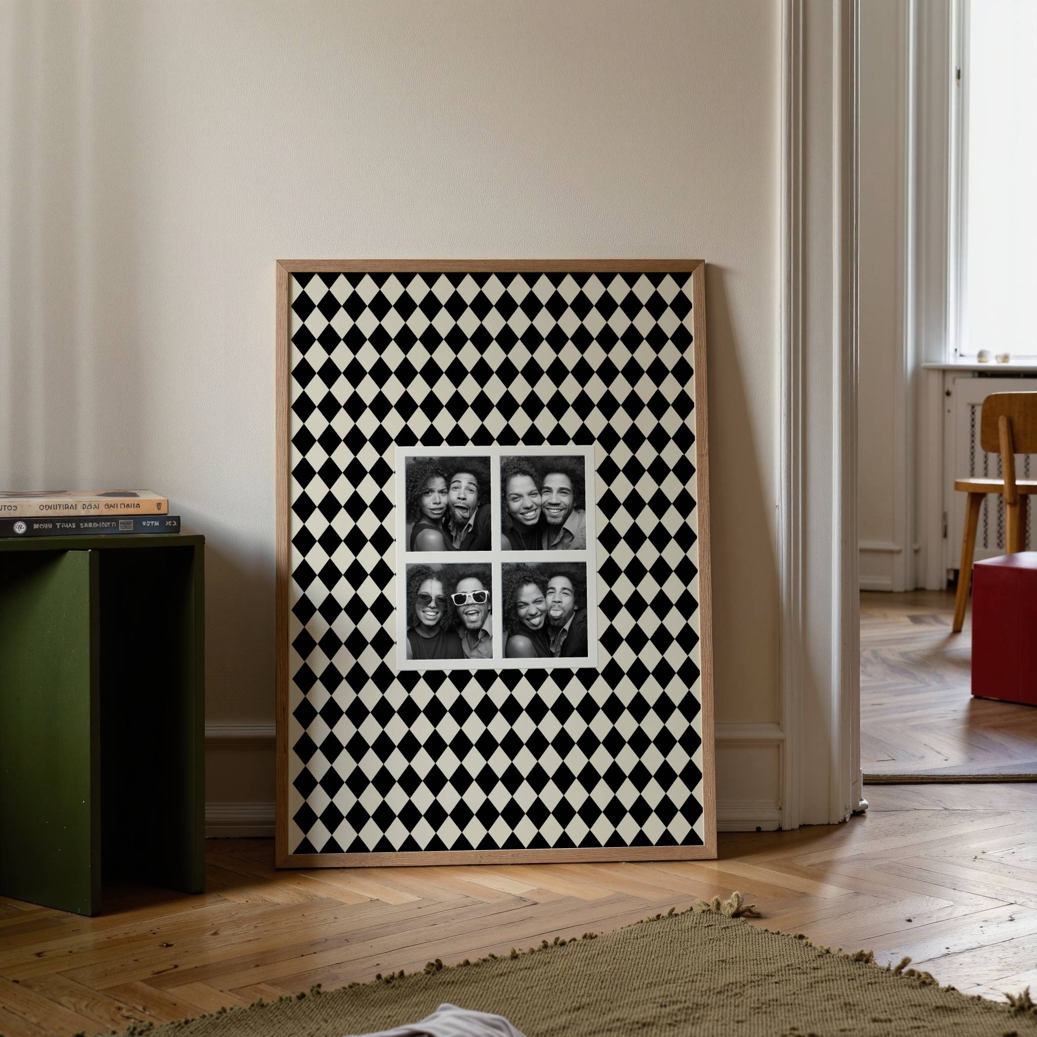 PERSONALISED 4 IMAGE PHOTO PRINT