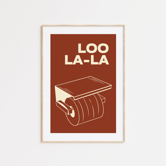 Loo-la-la Poster Print