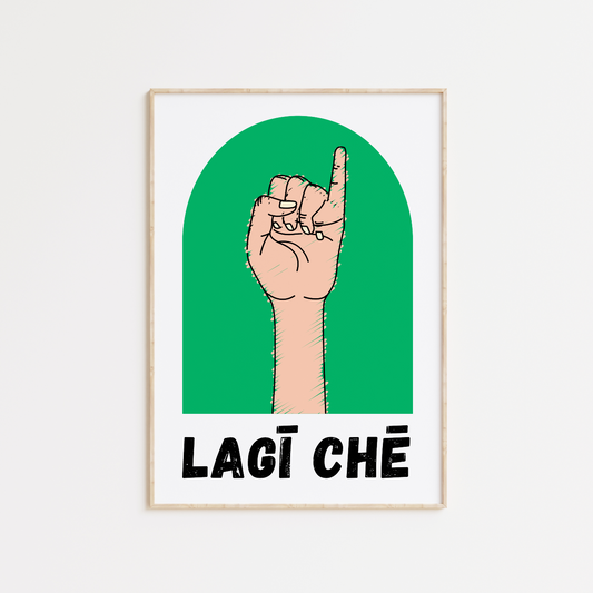 Lagi Che Gujarati Poster Print