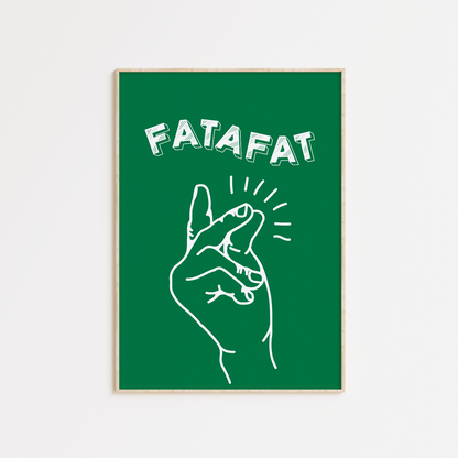 Fatafat Gujarati Poster Print
