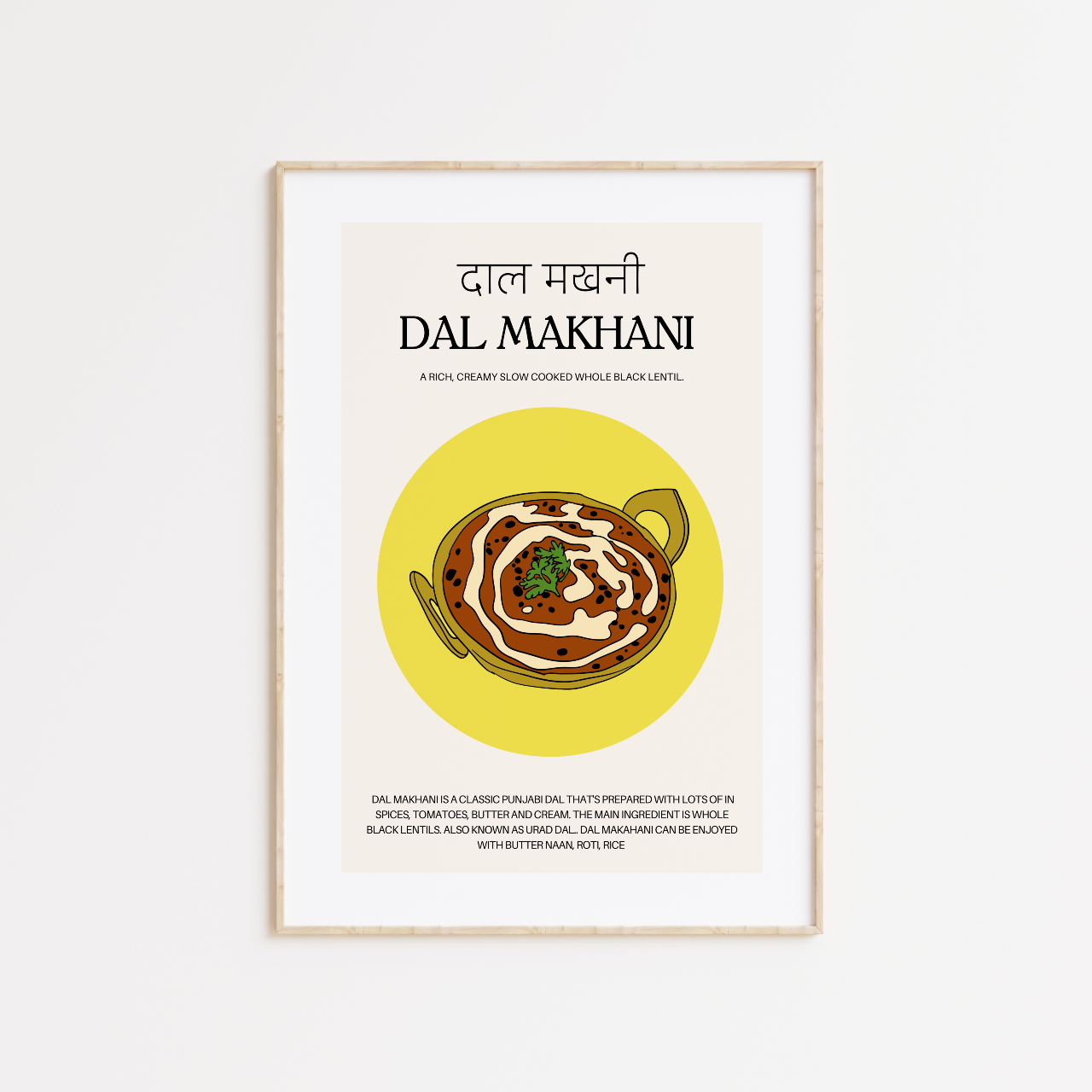 Dal Makhani Poster Print