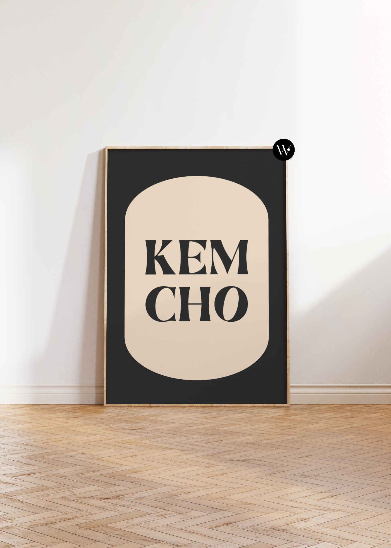 Kem Cho Poster Print