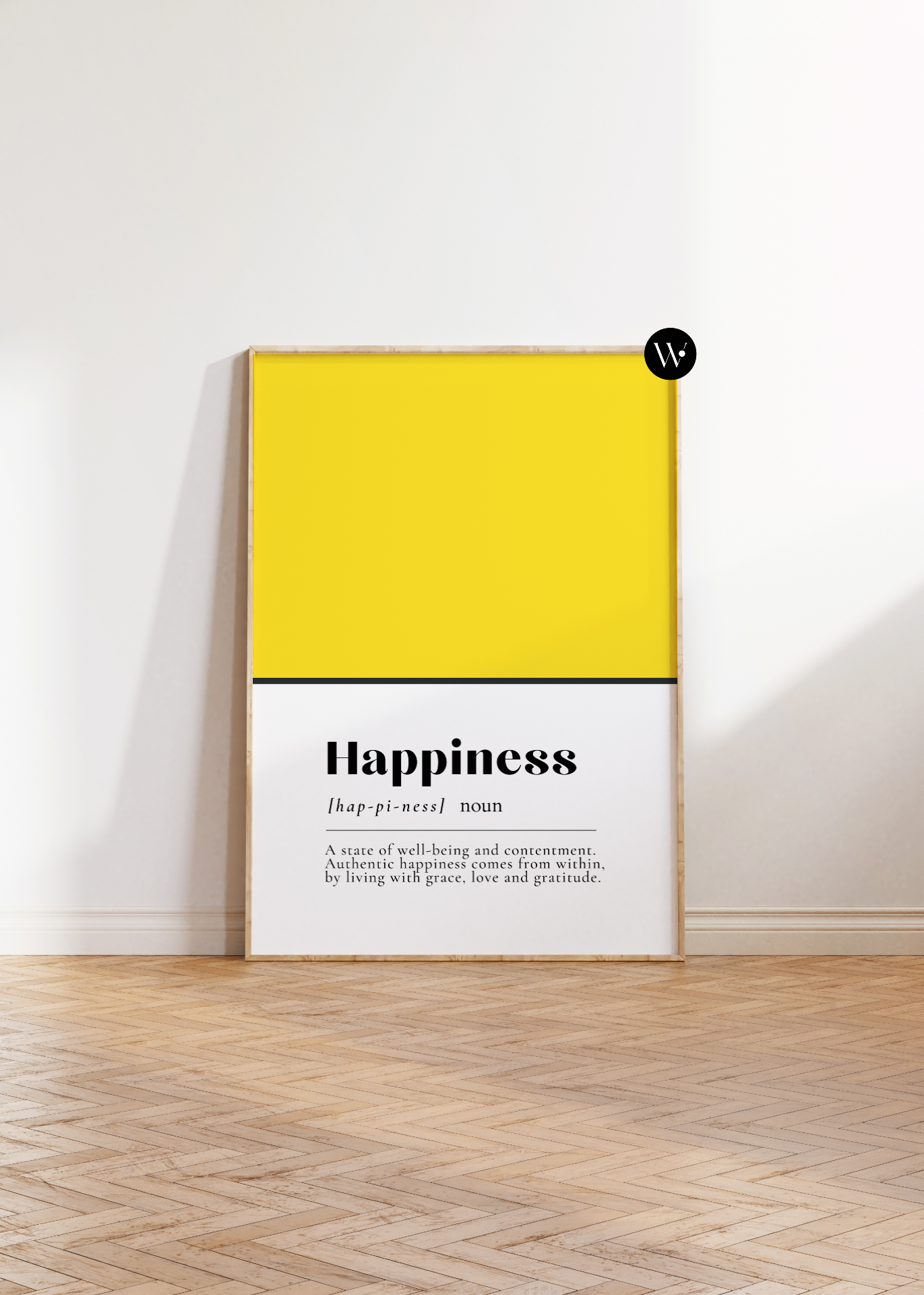 Happiness Poster Print