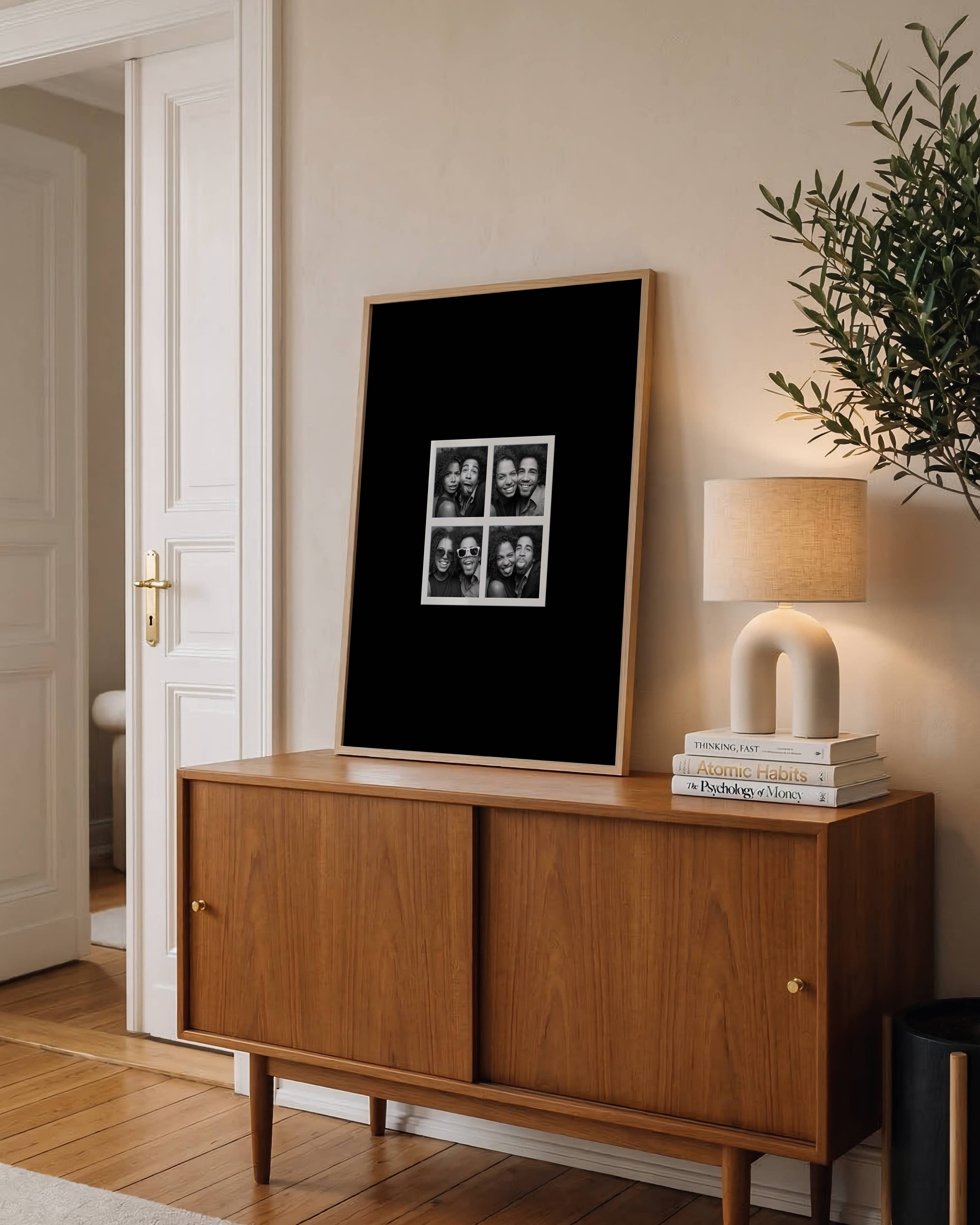 PERSONALISED 4 IMAGE PHOTO PRINT