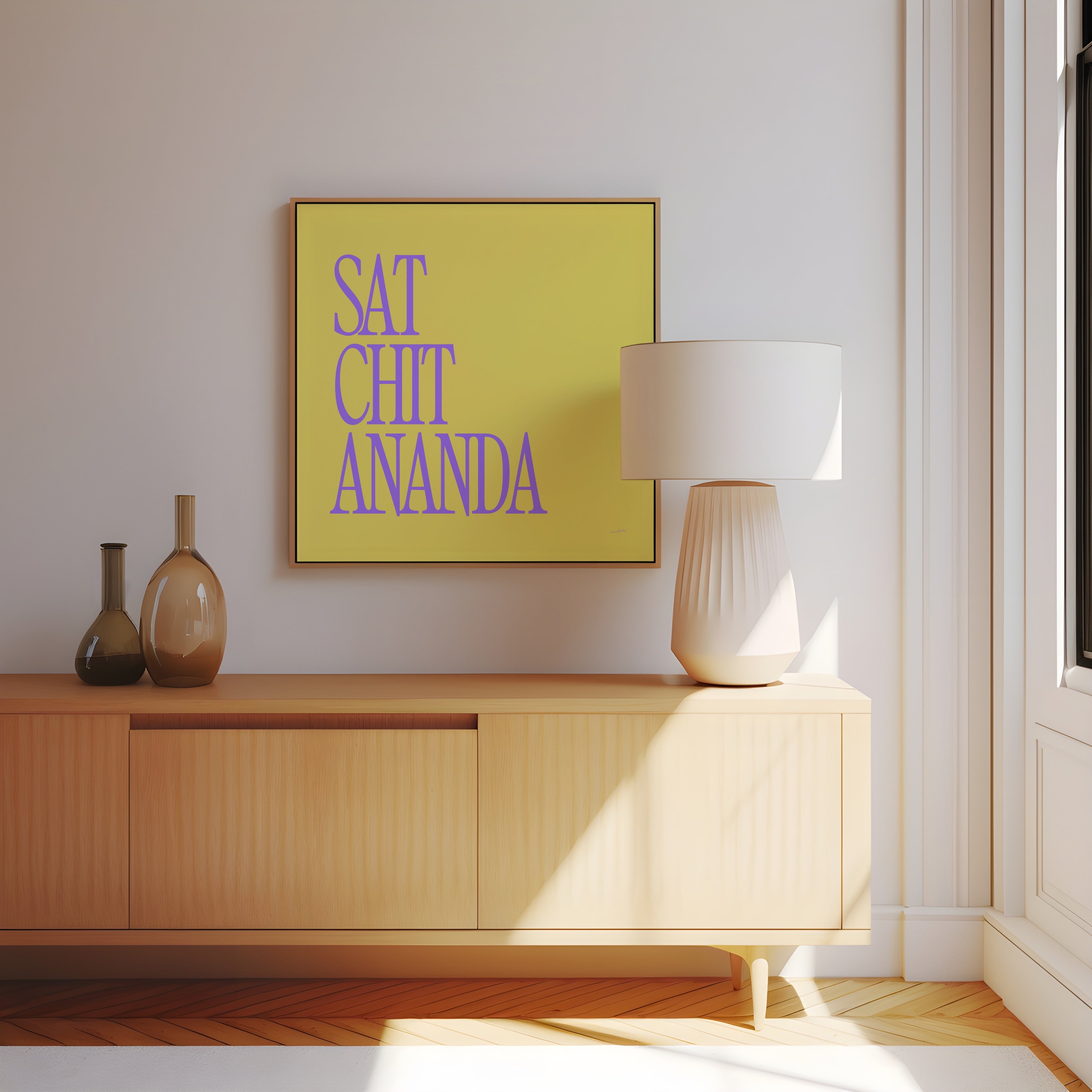 SAT CHIT ANANDA PRINT