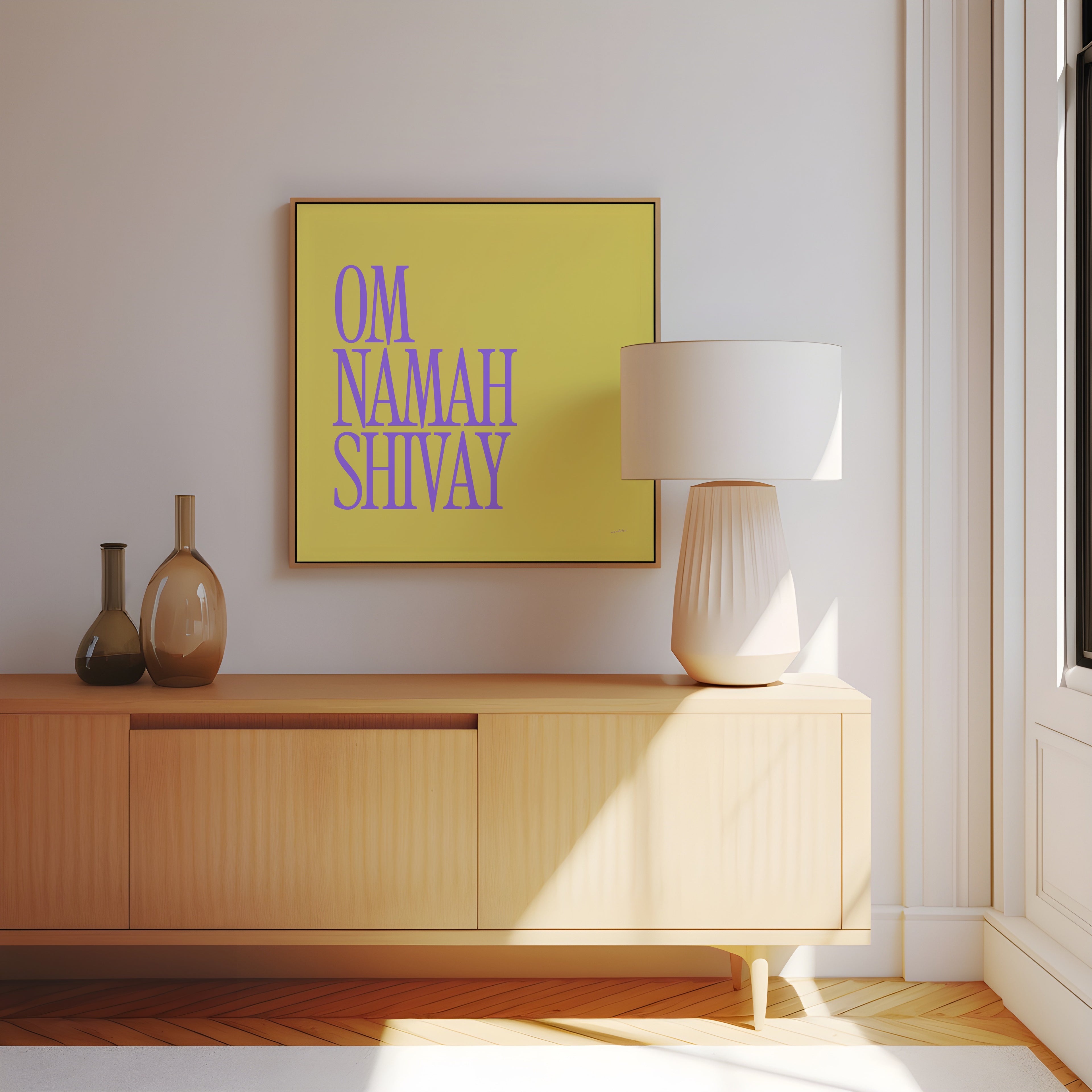 OM NAMAH SHIVAY PRINT