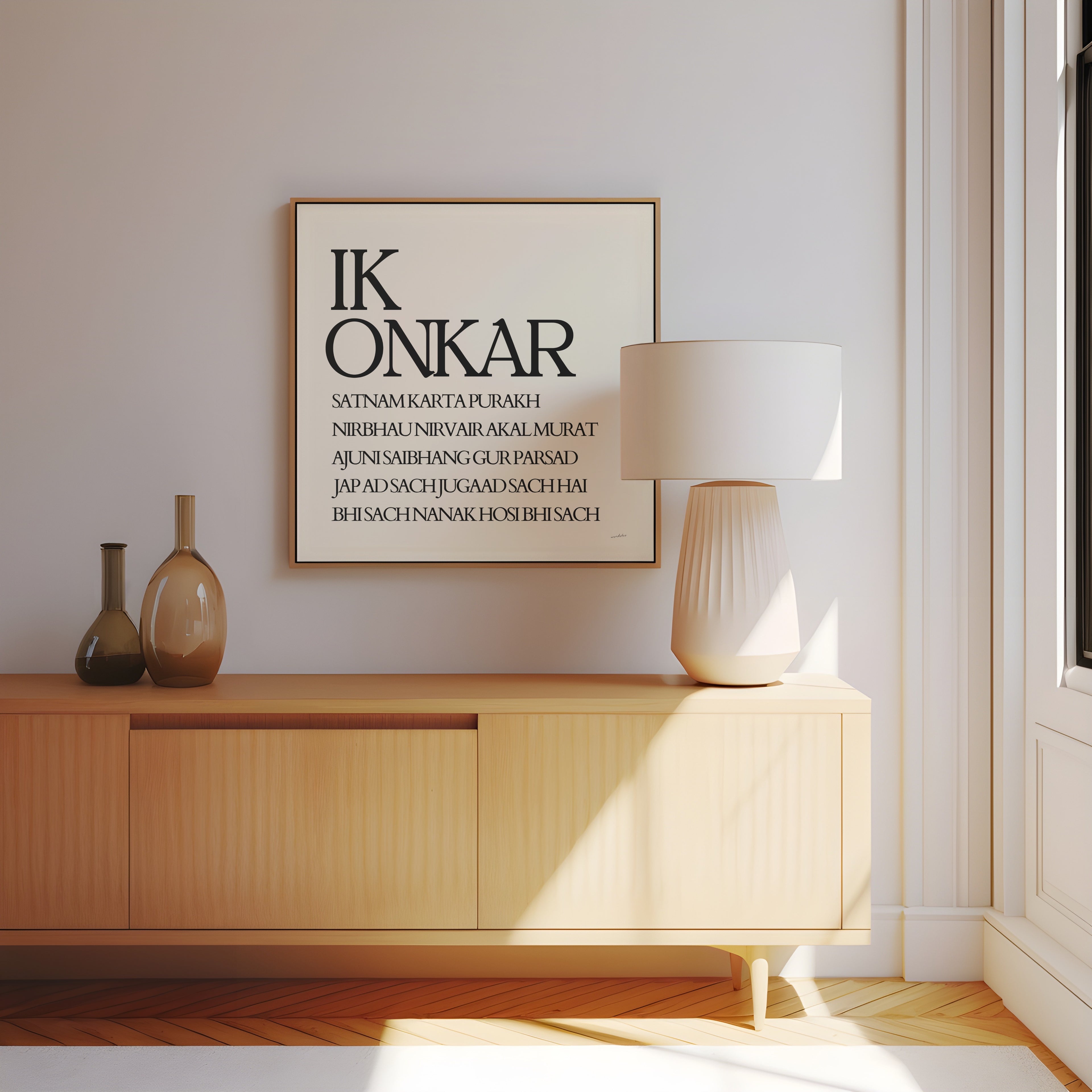 IK ONKAR MOOL MANTAR PRINT