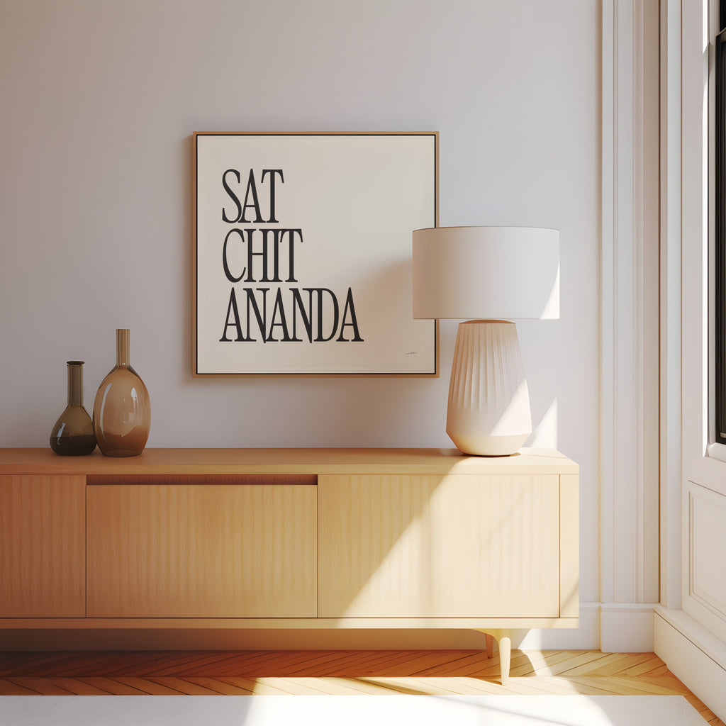 SAT CHIT ANANDA PRINT