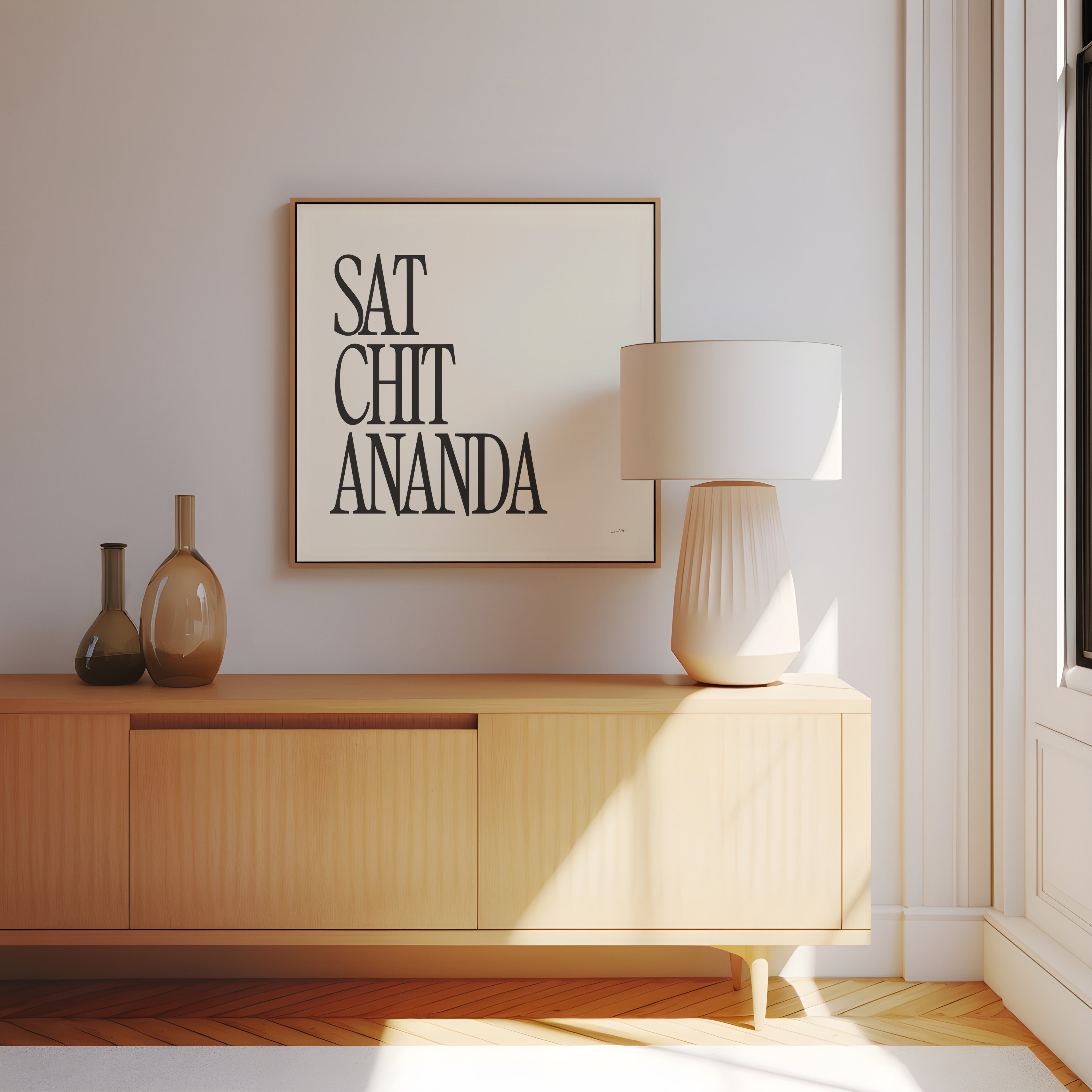 SAT CHIT ANANDA PRINT