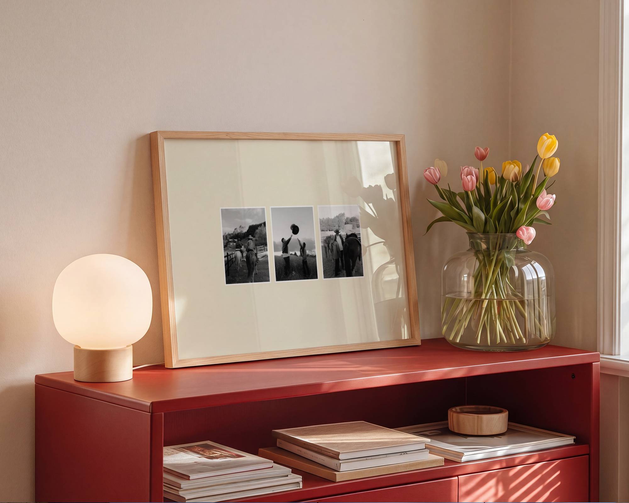 PERSONALISED 3 IMAGE PHOTO PRINT
