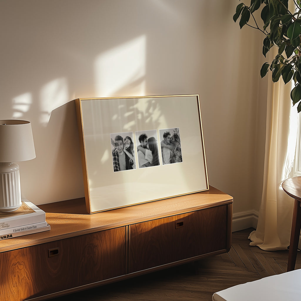 PERSONALISED 3 IMAGE PHOTO PRINT