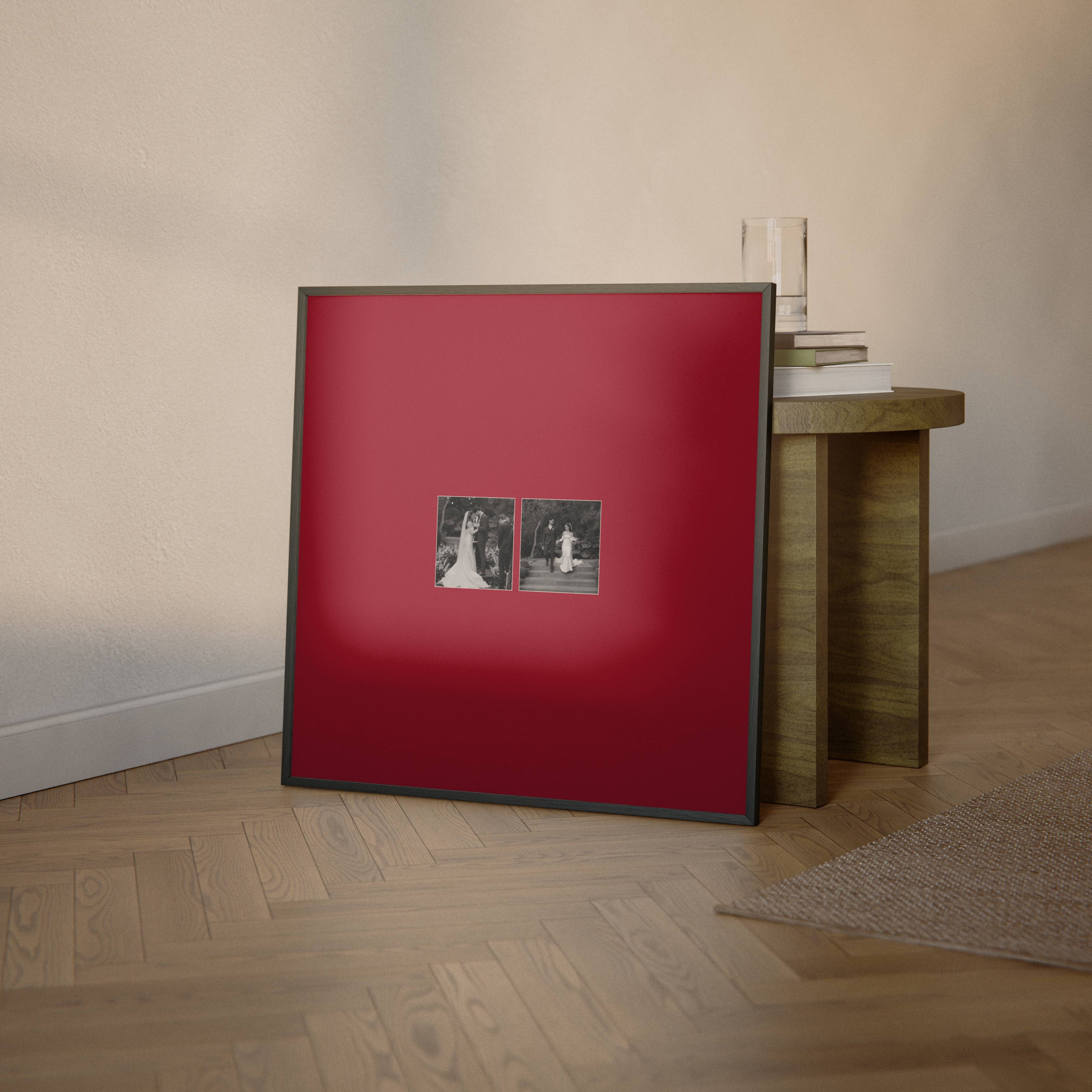 PERSONALISED 2 IMAGE PHOTO PRINT